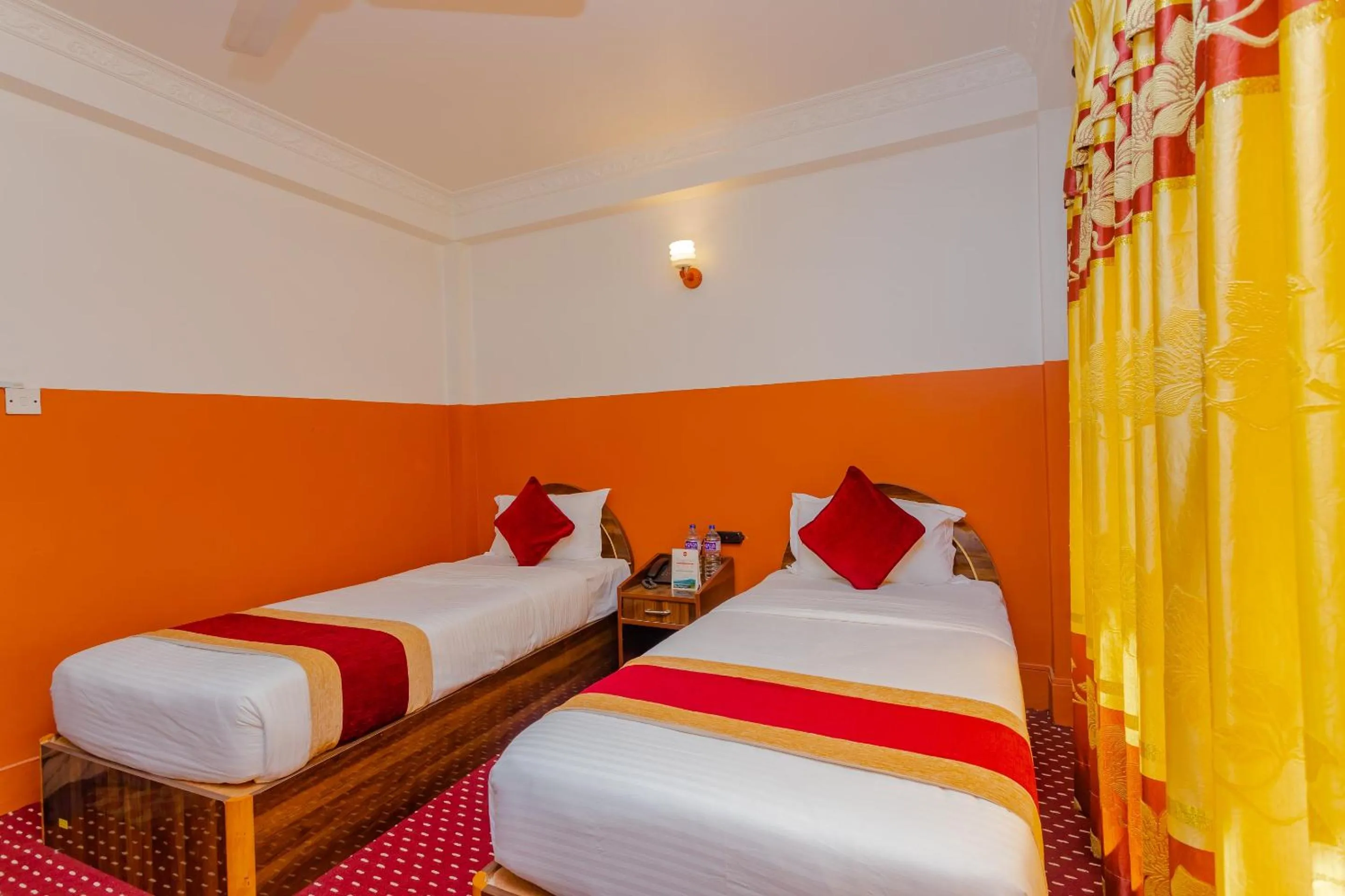 Bedroom in OYO 797 Hotel Aakansh