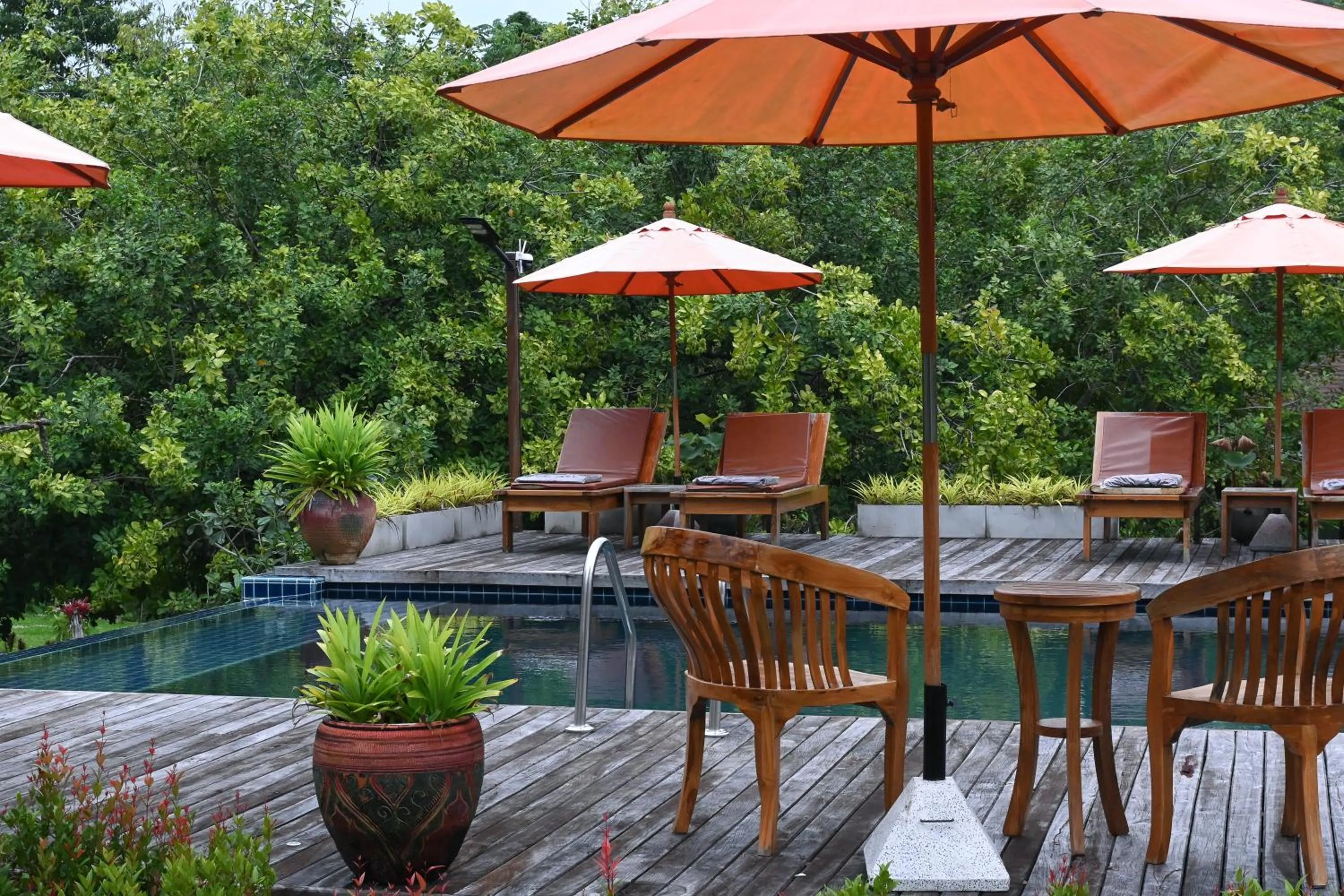 Garden view in Cascade Tara