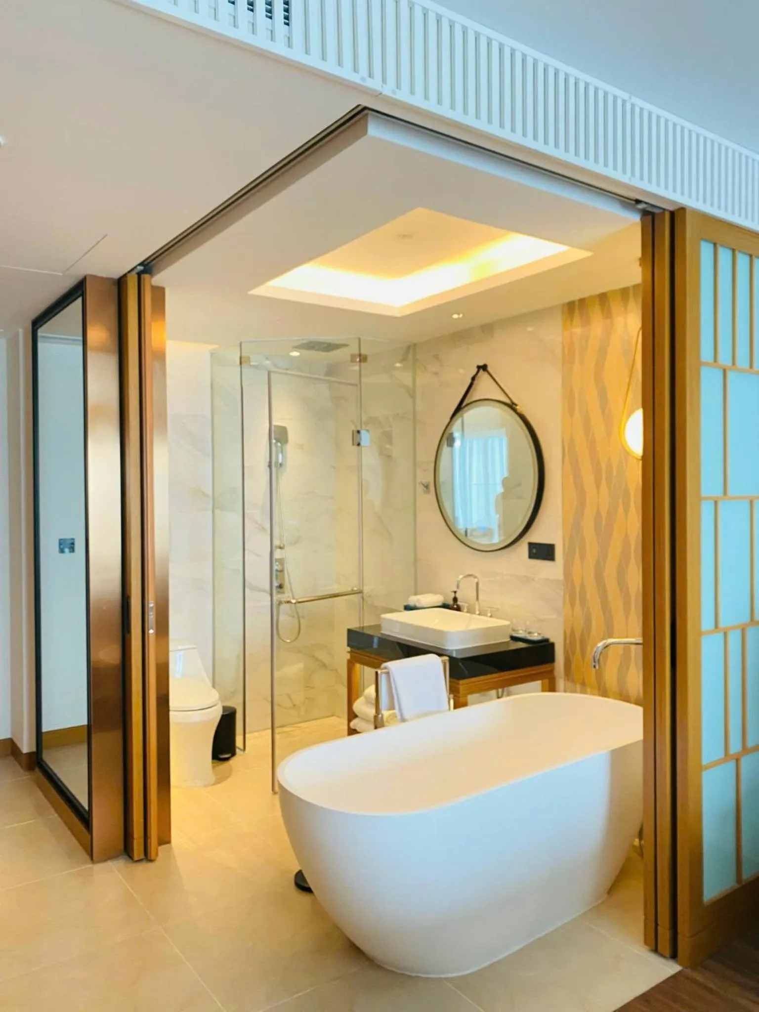 Bathroom in Grand Hyams Hotel - Quy Nhon Beach