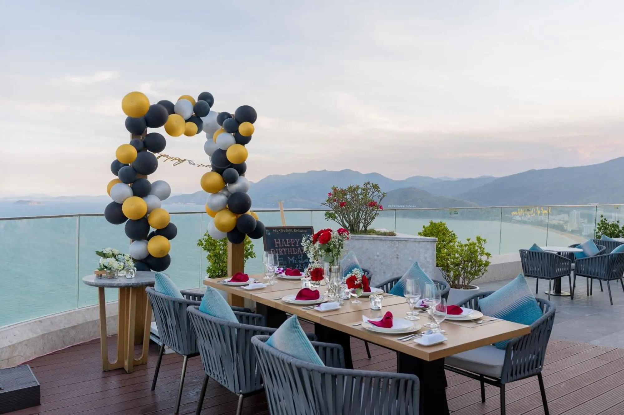 Natural landscape in Grand Hyams Hotel - Quy Nhon Beach