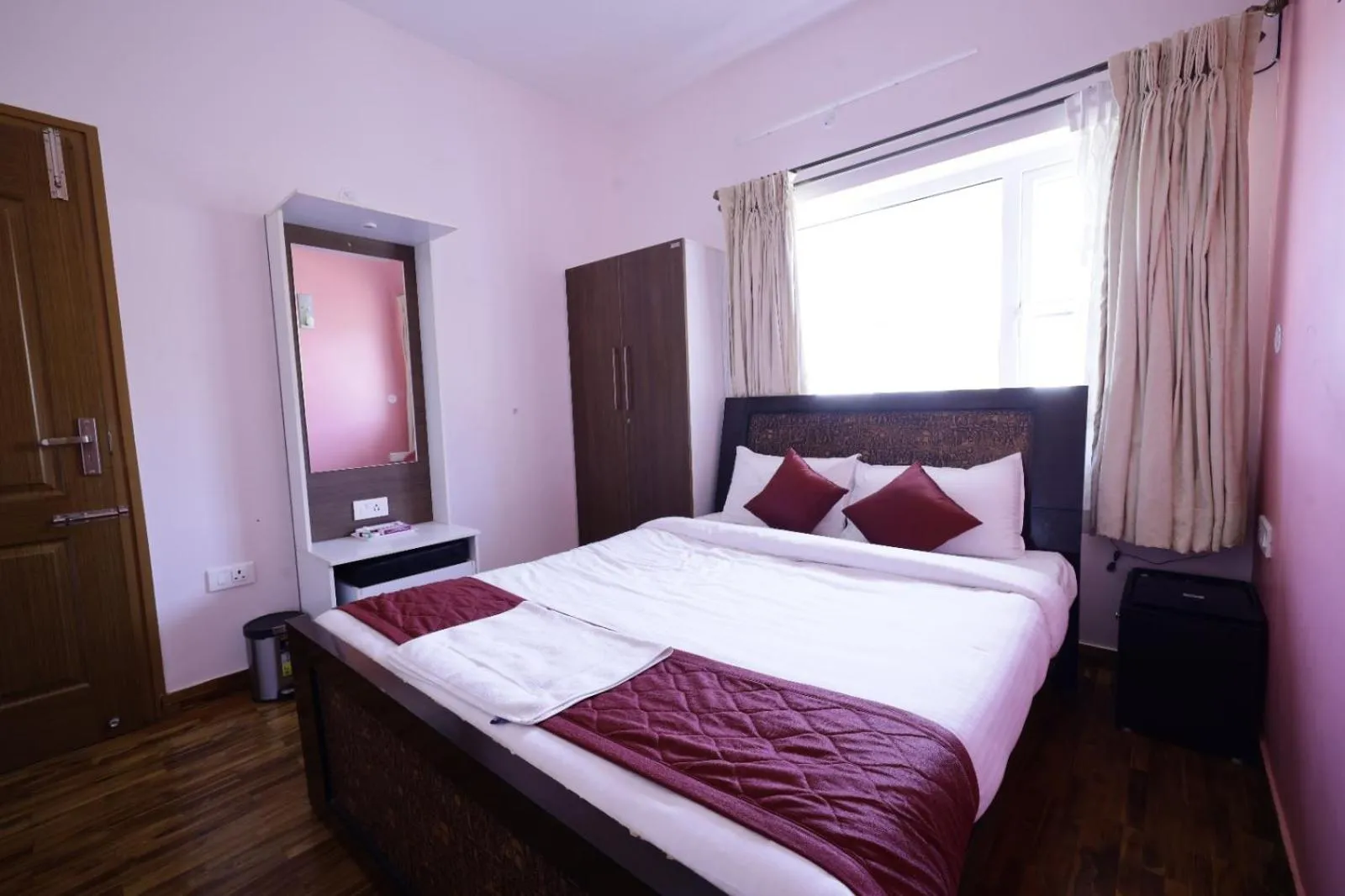 Bedroom, Bed in PURPLE ORCHID BY XACRO XPERIENCES