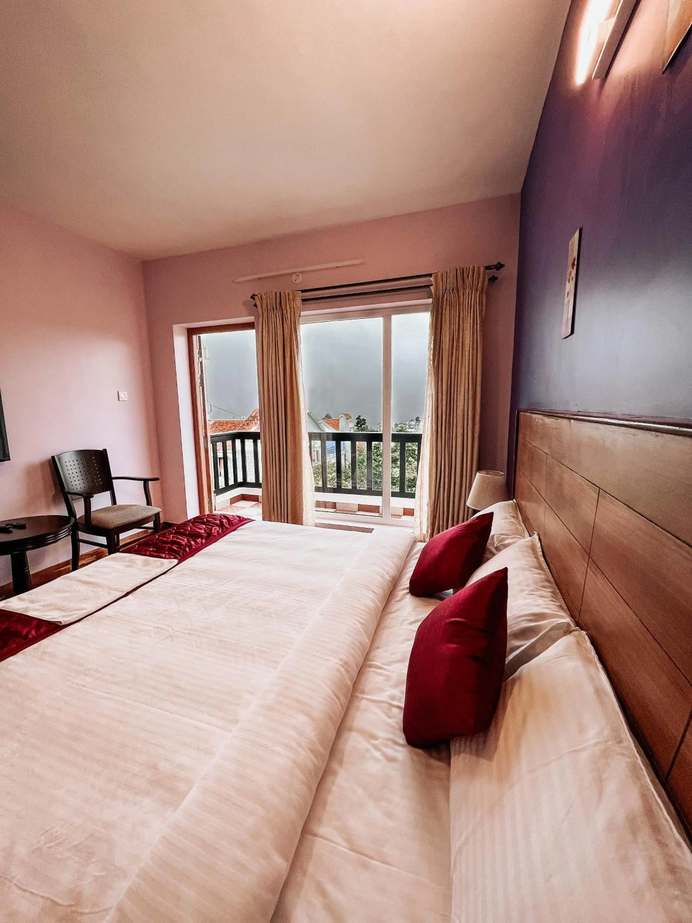 Bed in PURPLE ORCHID BY XACRO XPERIENCES