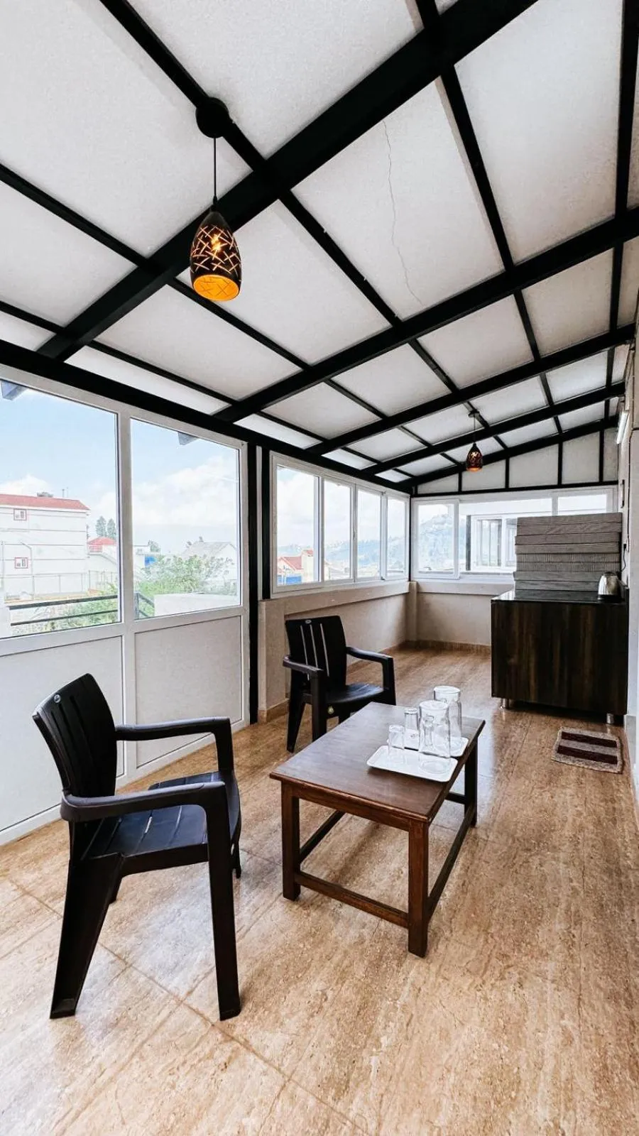 Balcony/Terrace in PURPLE ORCHID BY XACRO XPERIENCES