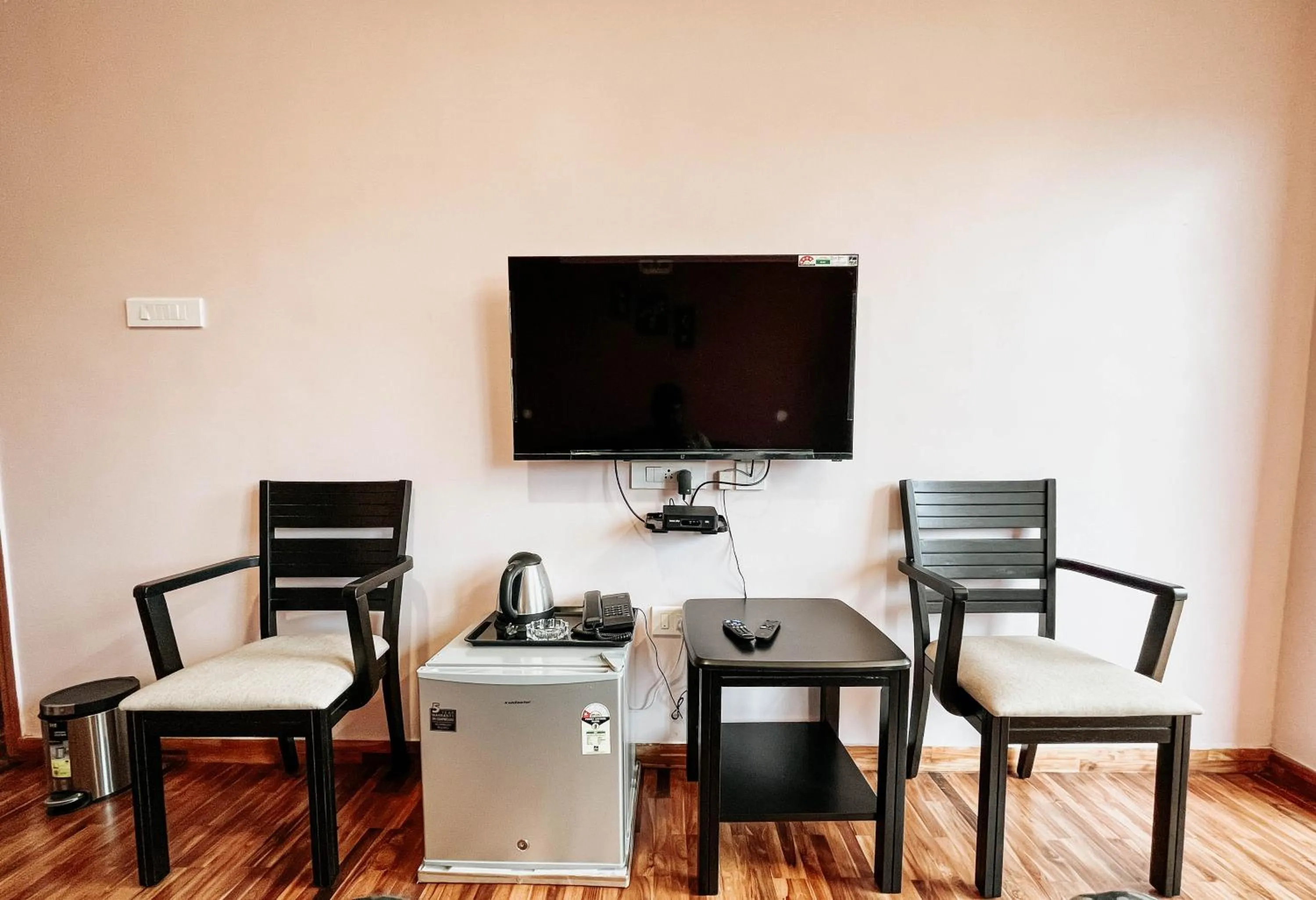 Dining area in PURPLE ORCHID BY XACRO XPERIENCES