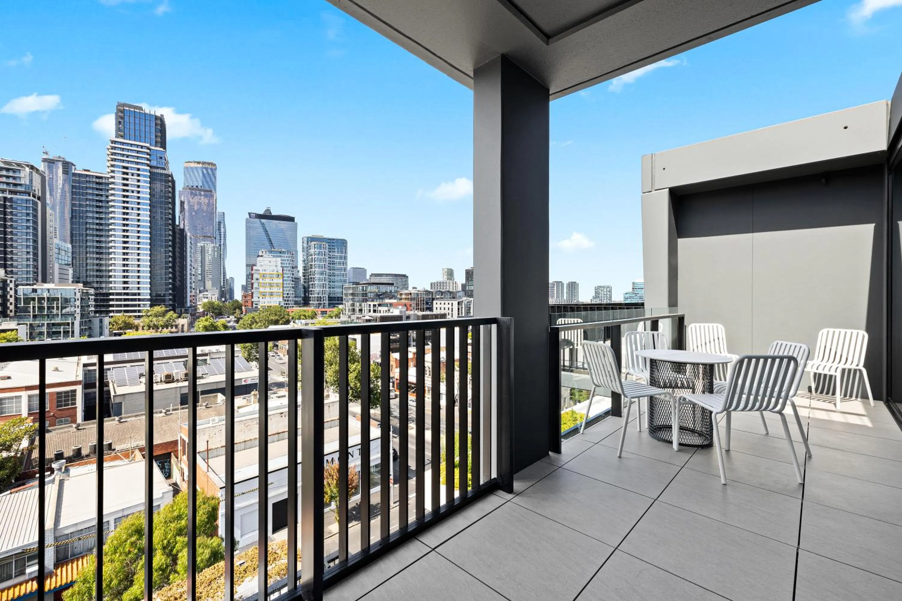 Balcony/Terrace in The Marker Apartments Melbourne