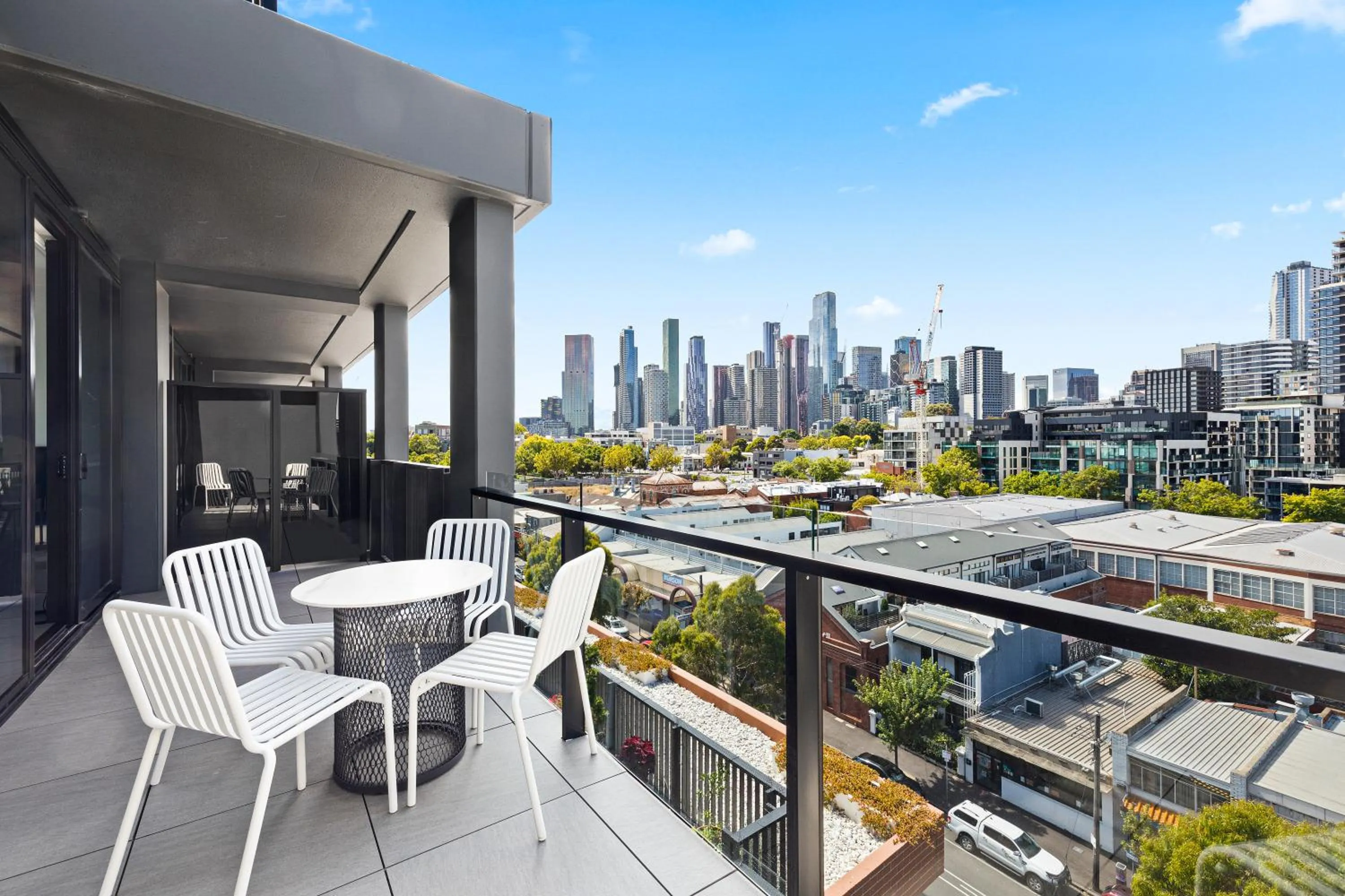 Balcony/Terrace in The Marker Apartments Melbourne