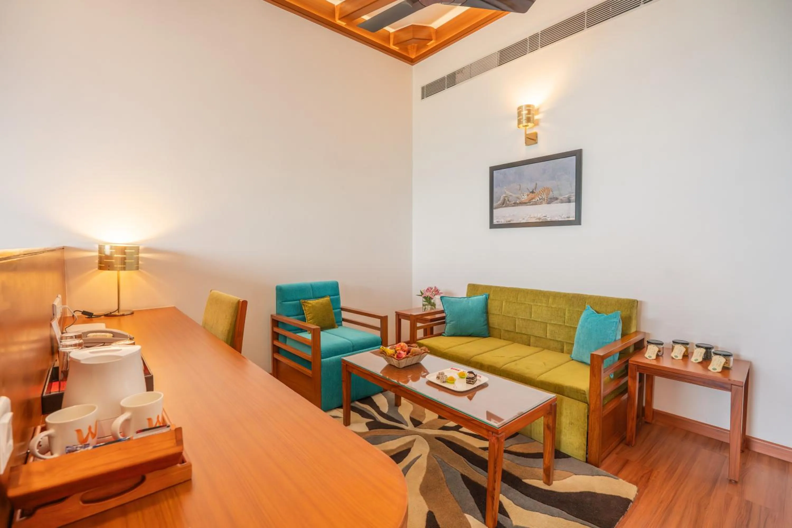 Seating area in Welcomhotel By ITC Hotels, Jim Corbett