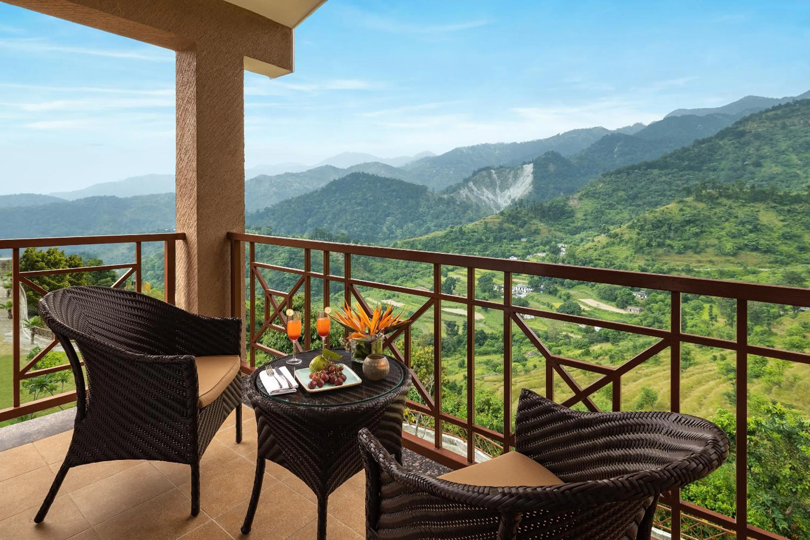 Balcony/Terrace in Welcomhotel By ITC Hotels, Jim Corbett