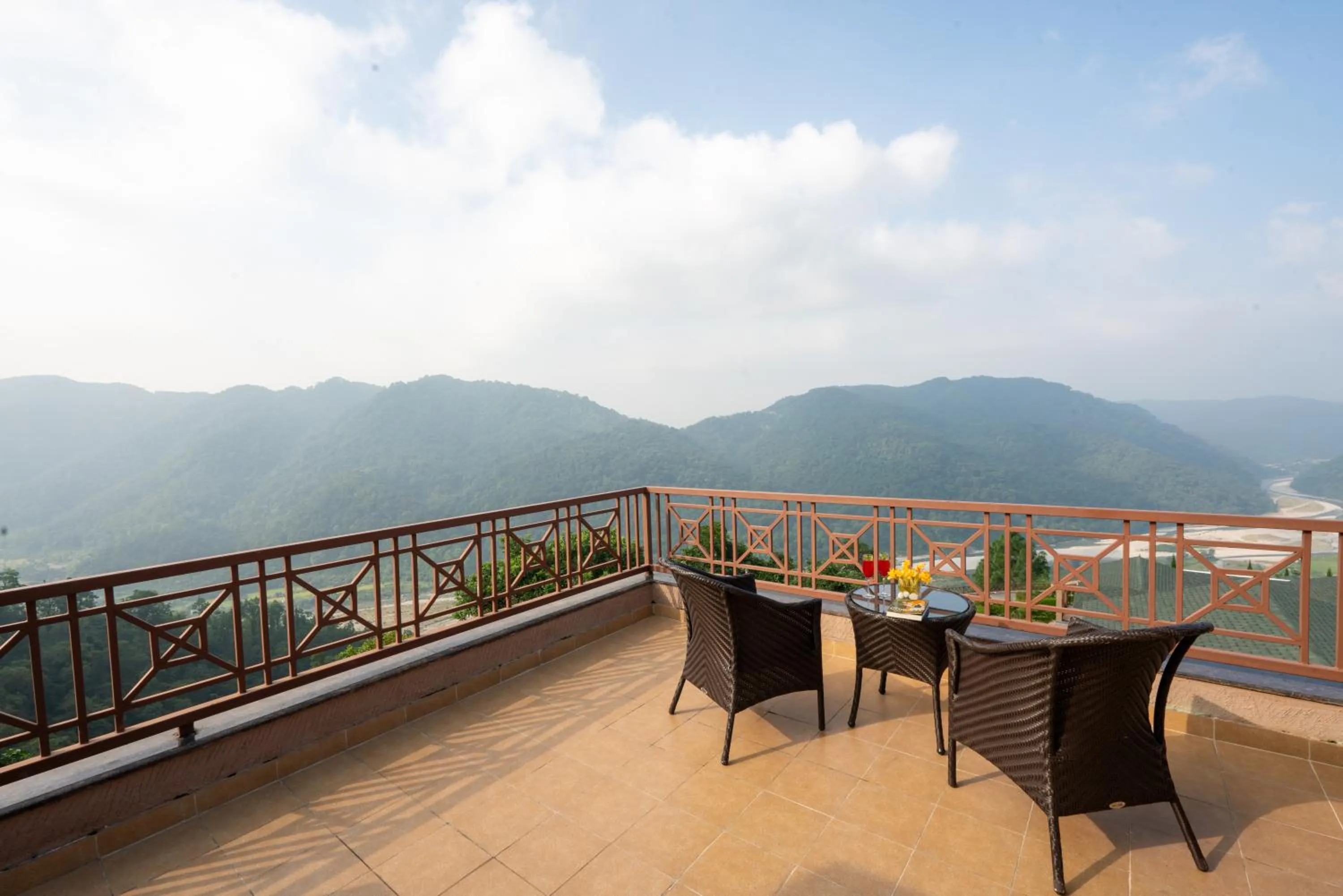 Balcony/Terrace in Welcomhotel By ITC Hotels, Jim Corbett