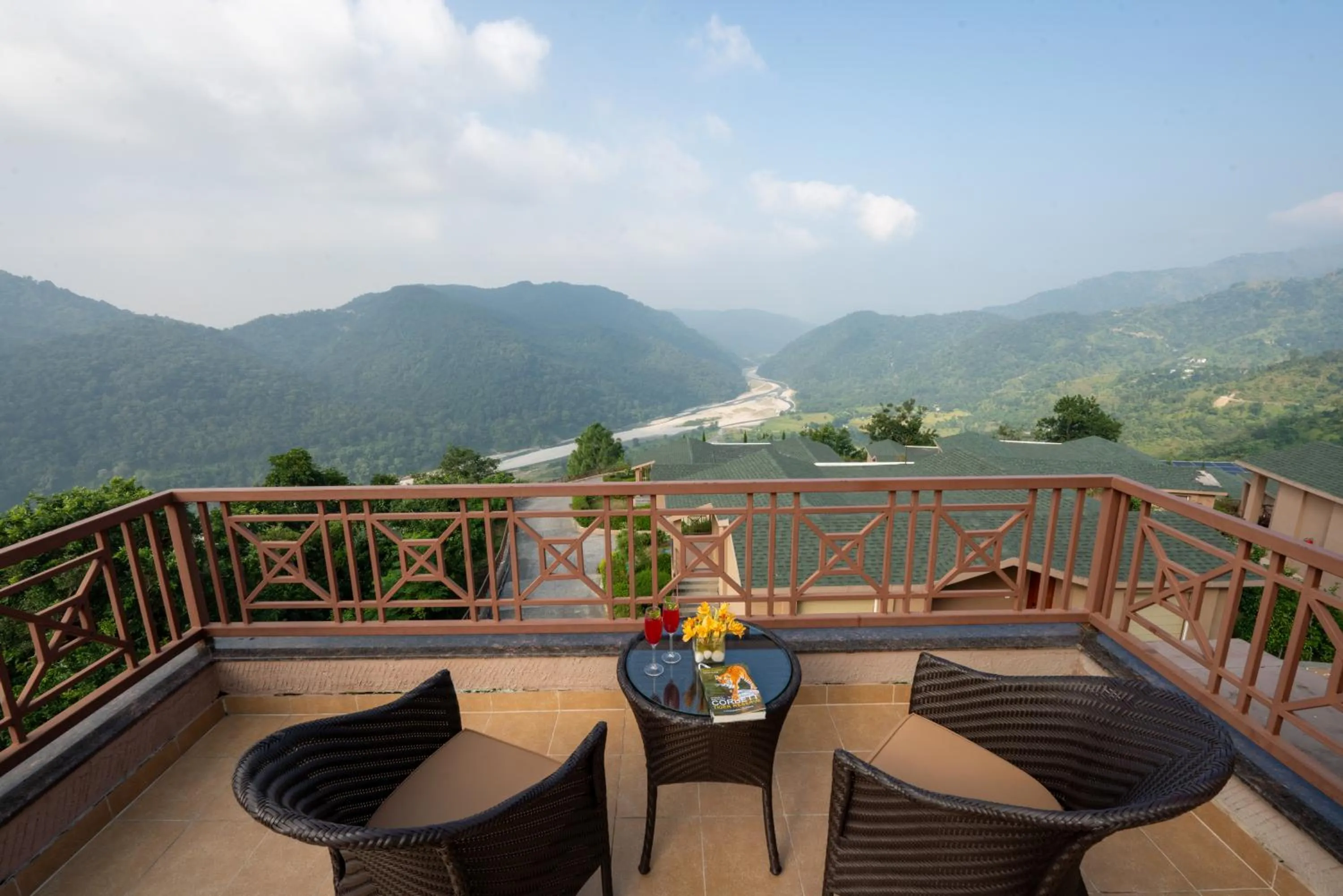 Balcony/Terrace in Welcomhotel By ITC Hotels, Jim Corbett