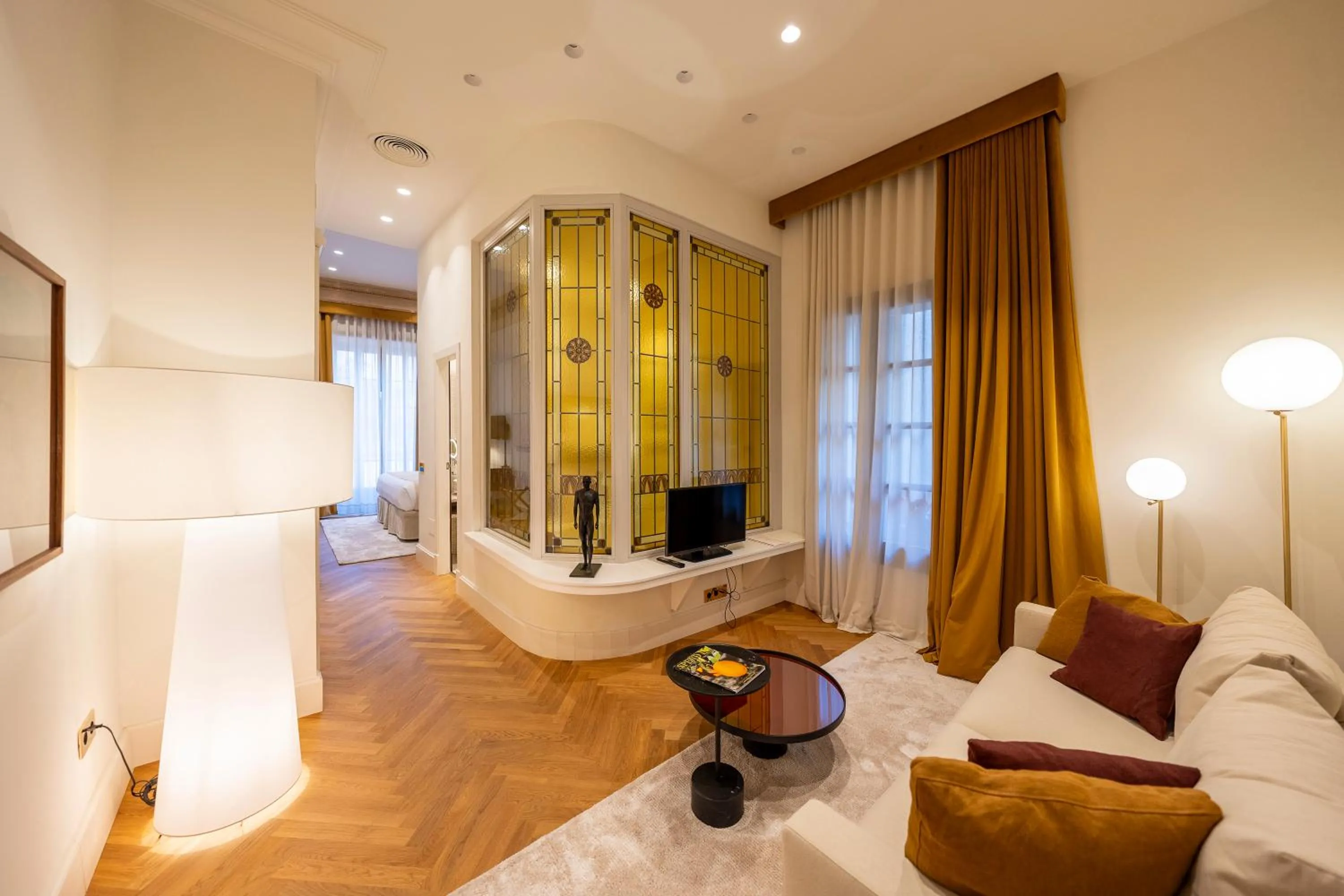 Living room, Bed in Palacio Ca Sa Galesa