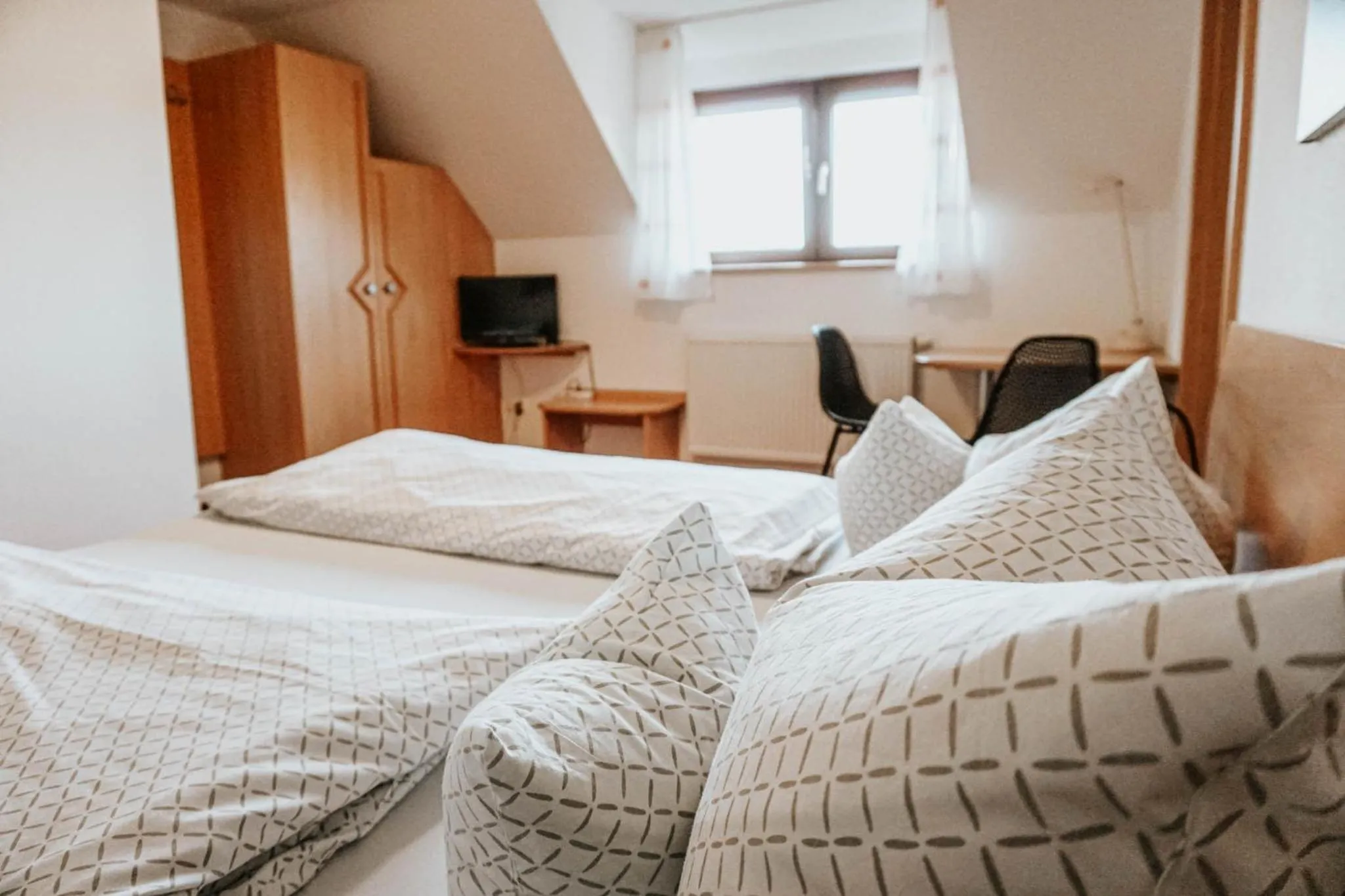 Bed in Gasthaus Hirsch