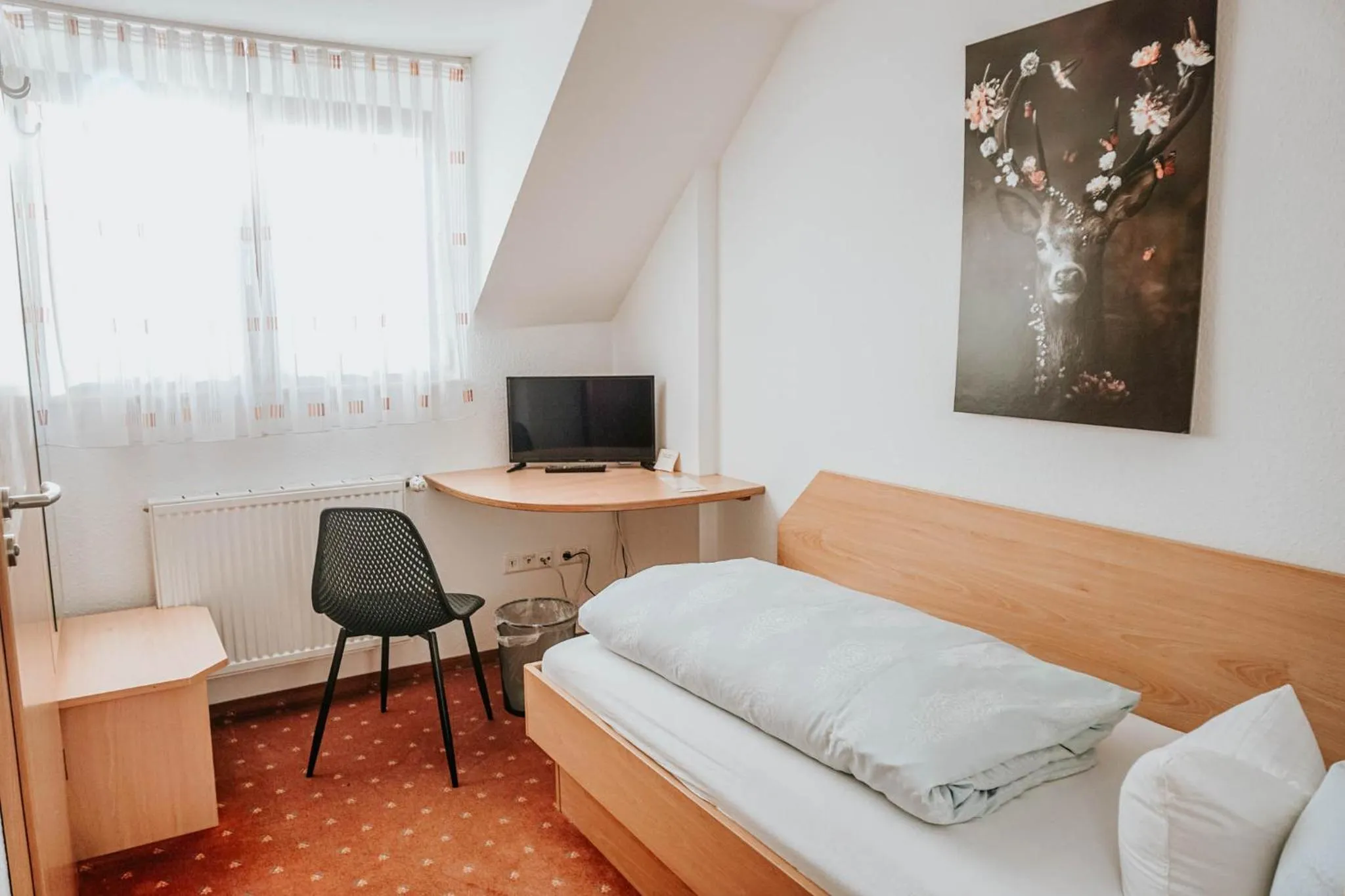 Bed in Gasthaus Hirsch