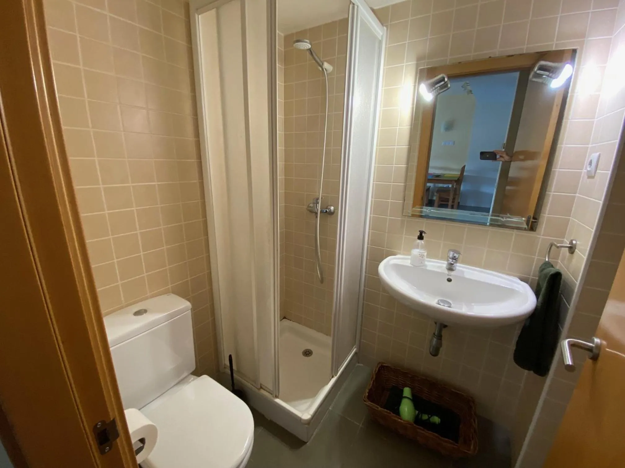 Bathroom in Bonito apartamento en Avinyó con impresionantes vistas