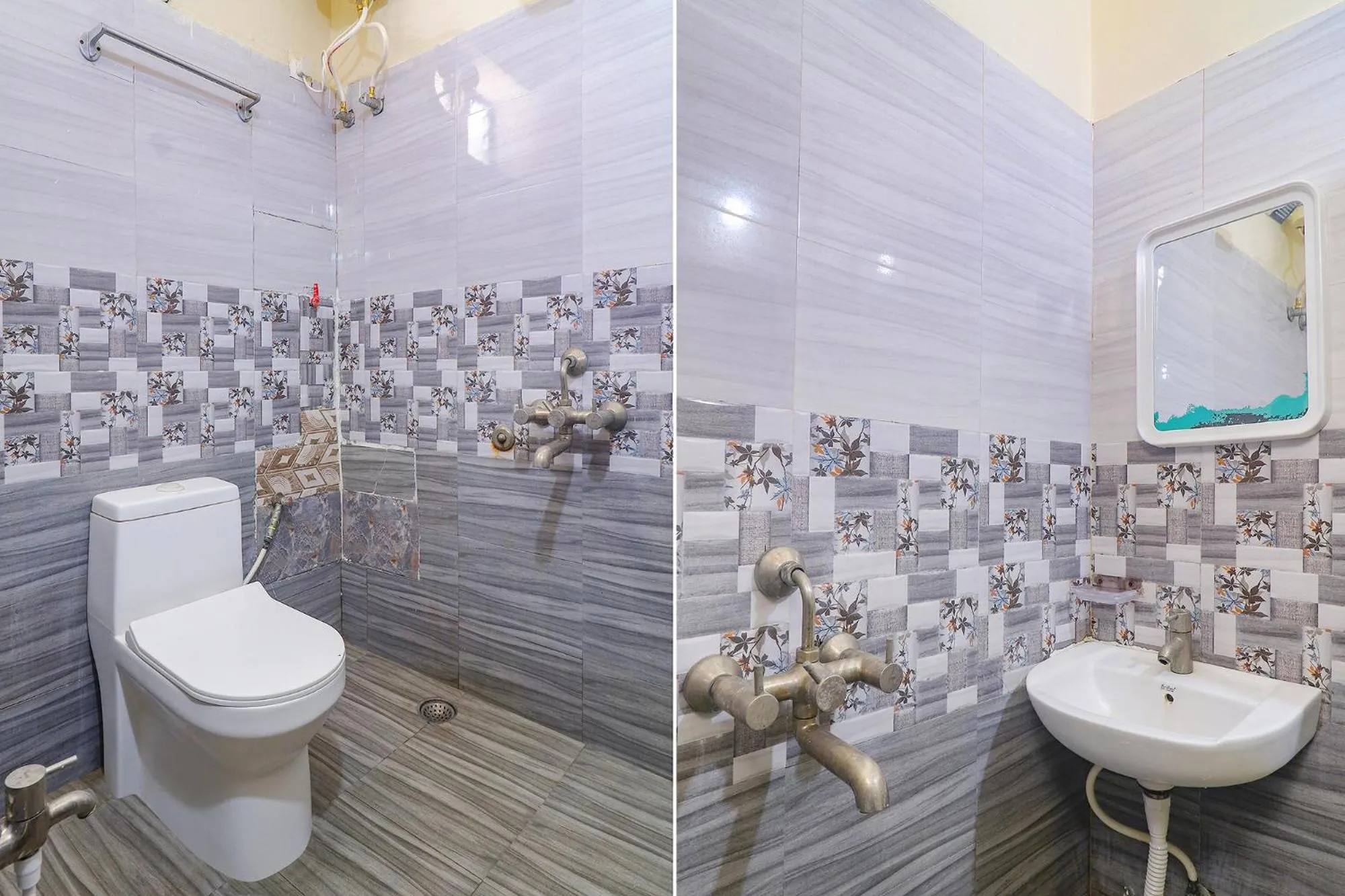 Bathroom in FabHotel Broholic - Nr Biodiversity Complex, Gachibowli, Silpa Gram Craft Village, HITEC City