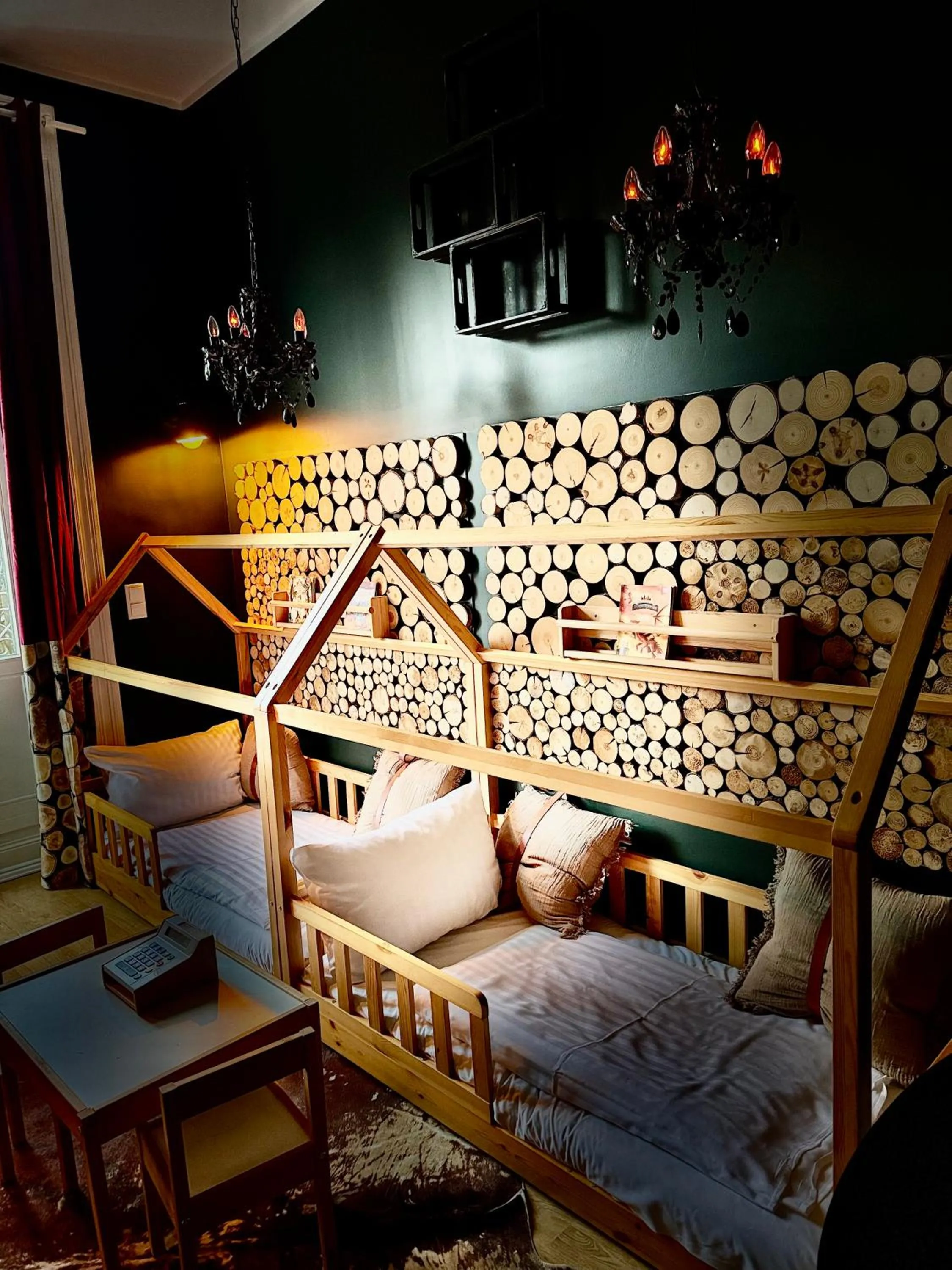 Bed in Sleephotels Alsterroom