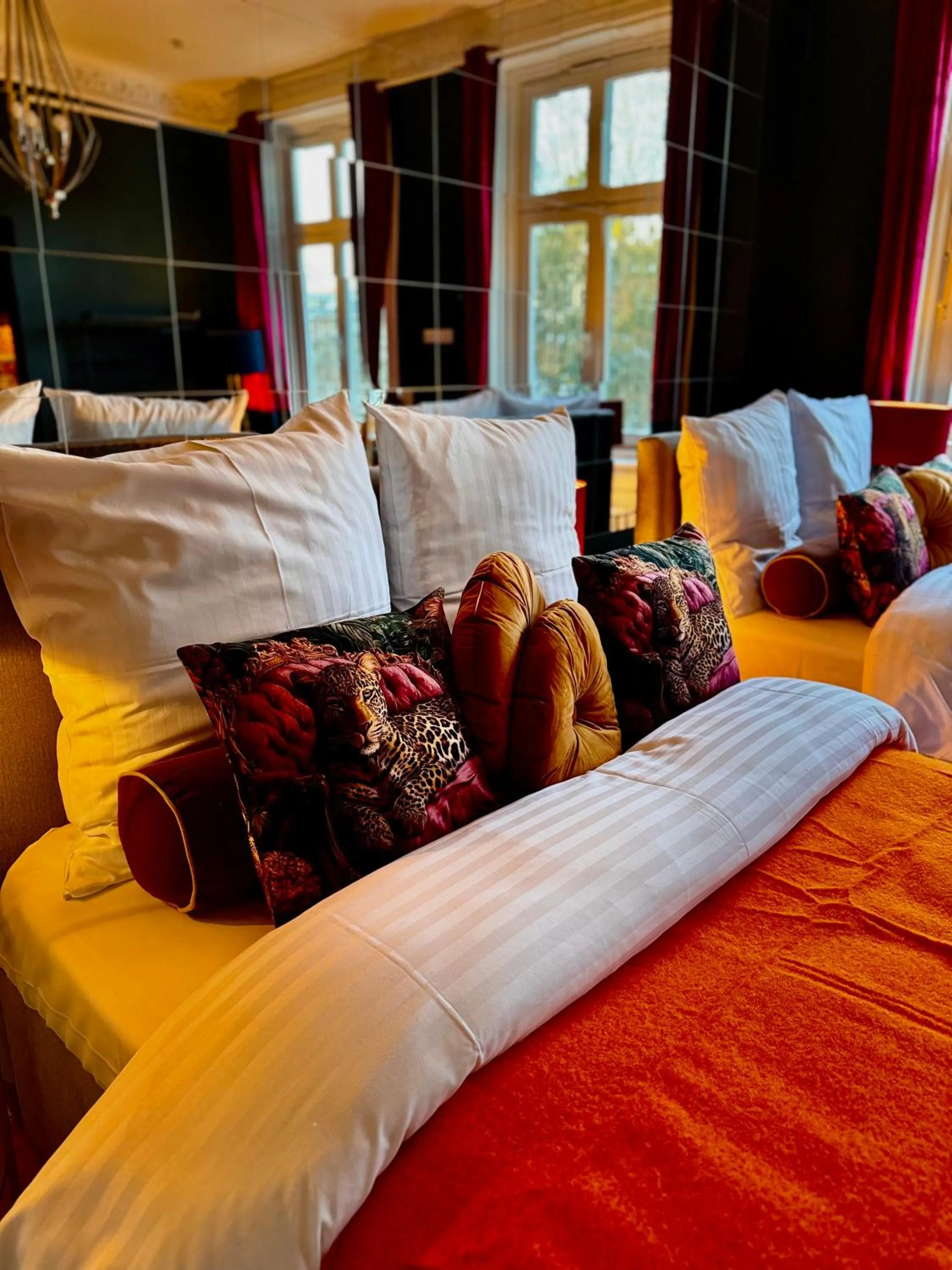 Bed in Sleephotels Alsterroom