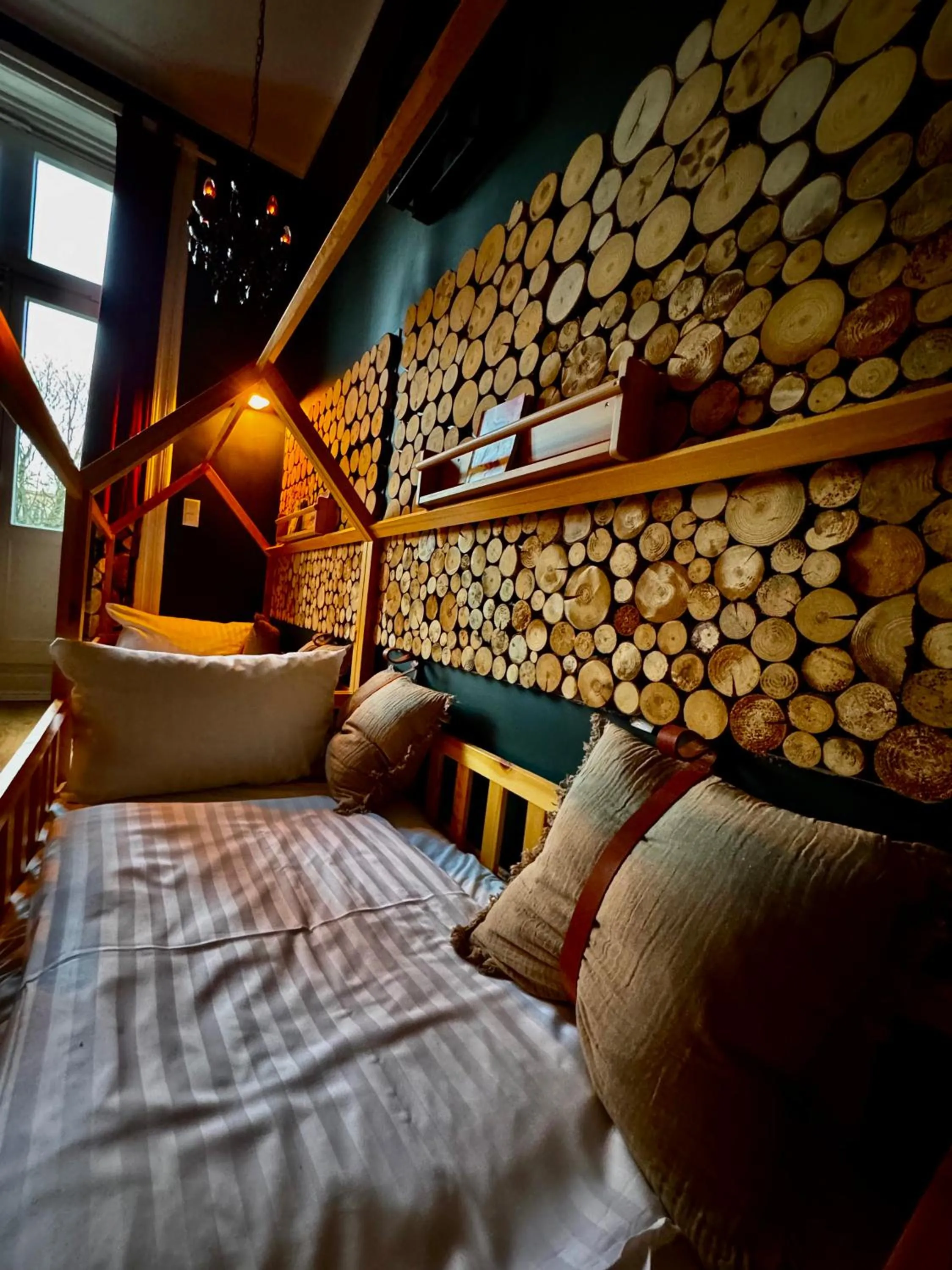 Bed in Sleephotels Alsterroom