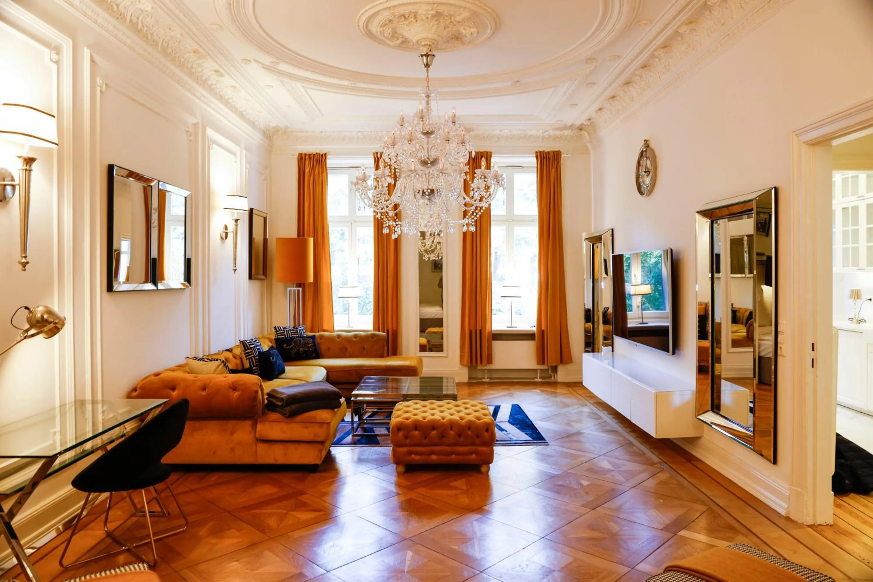 Photo of the whole room in Sleephotels Alsterroom