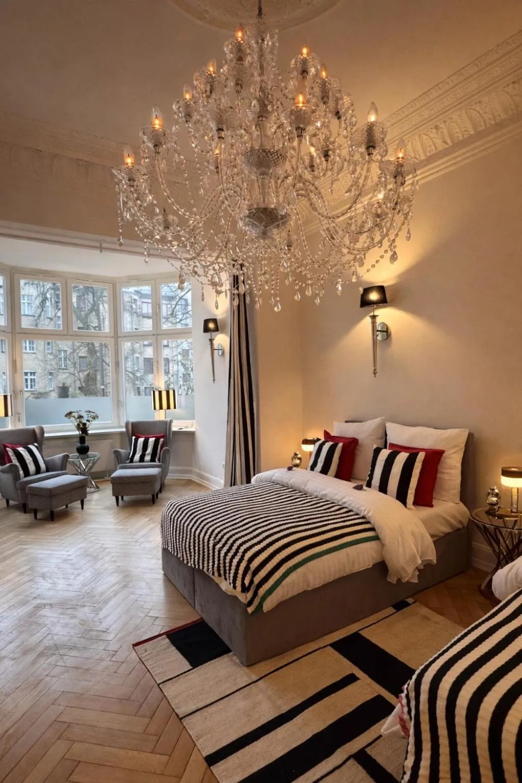 Bed in Sleephotels Alsterroom