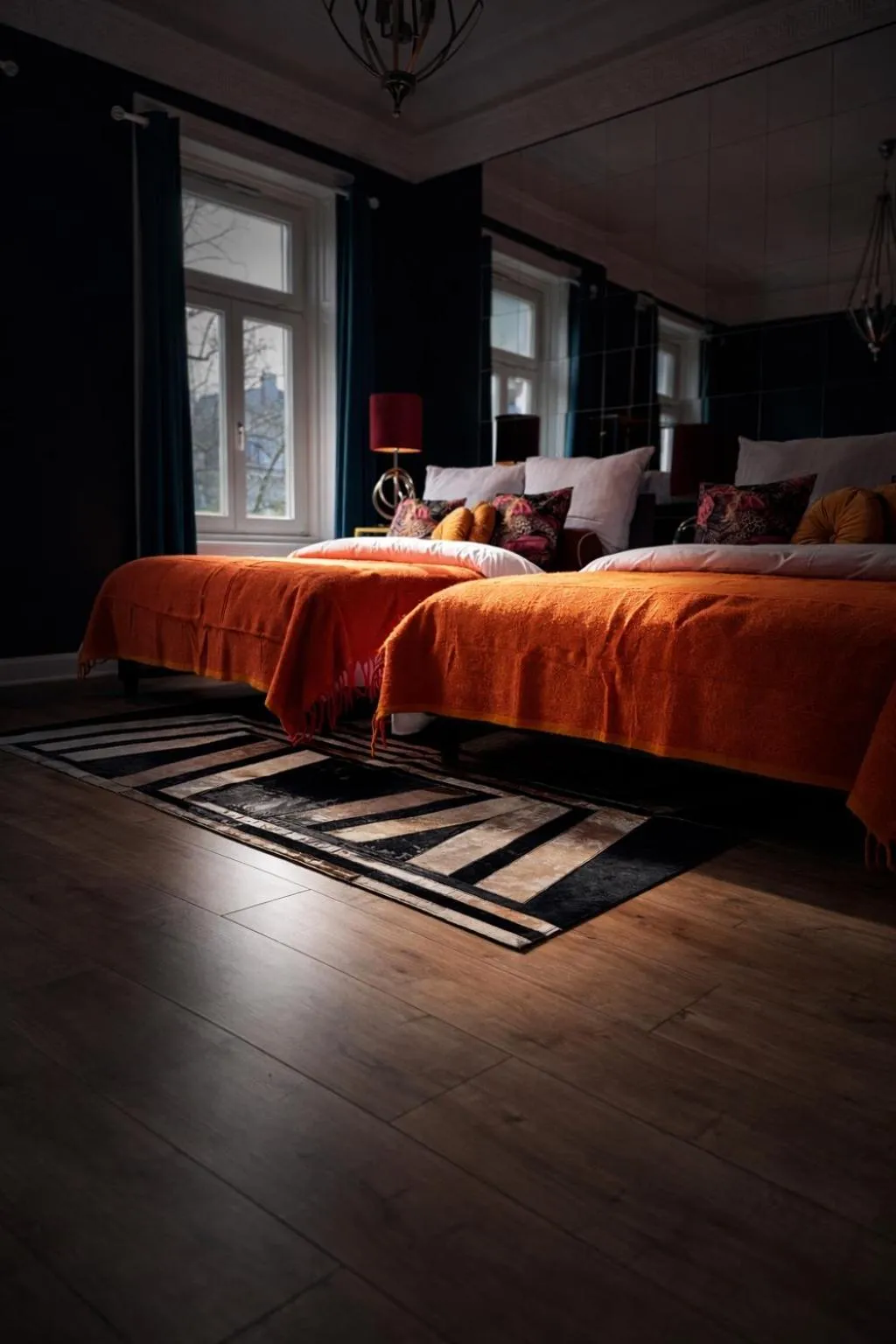 Bed in Sleephotels Alsterroom