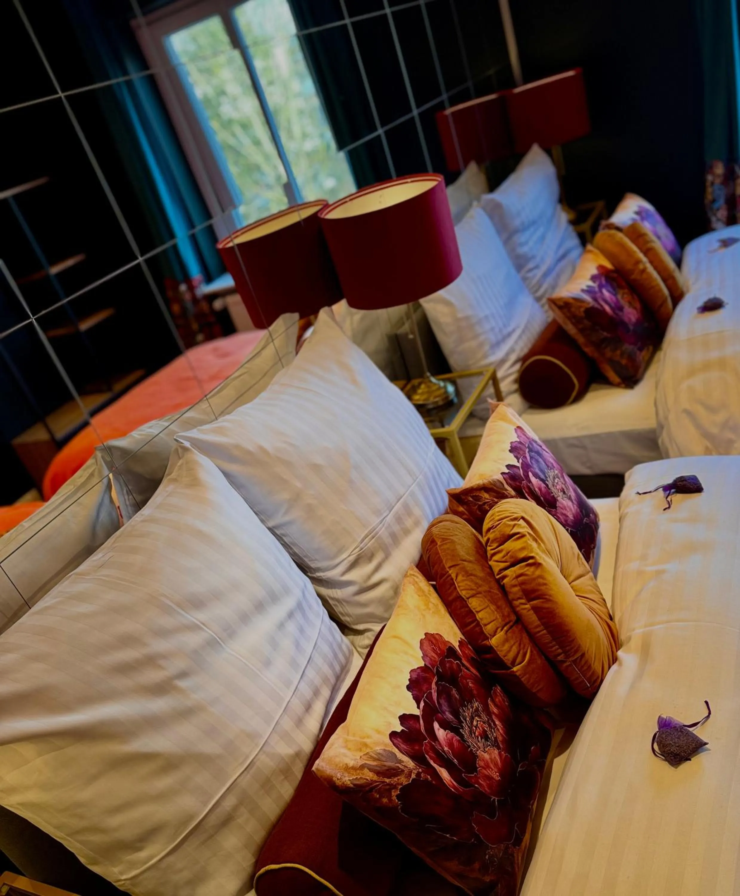 Bed in Sleephotels Alsterroom