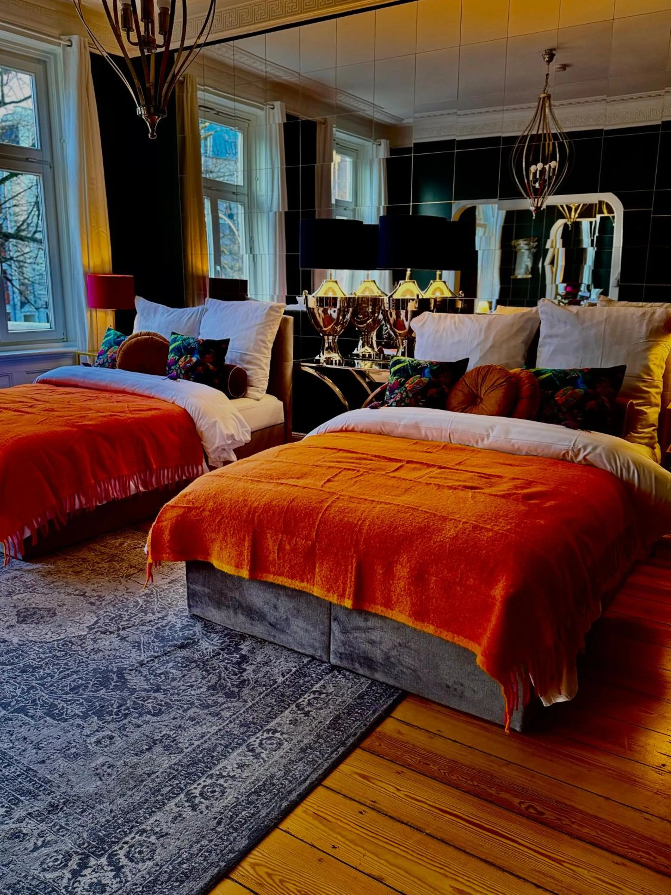 Bed in Sleephotels Alsterroom