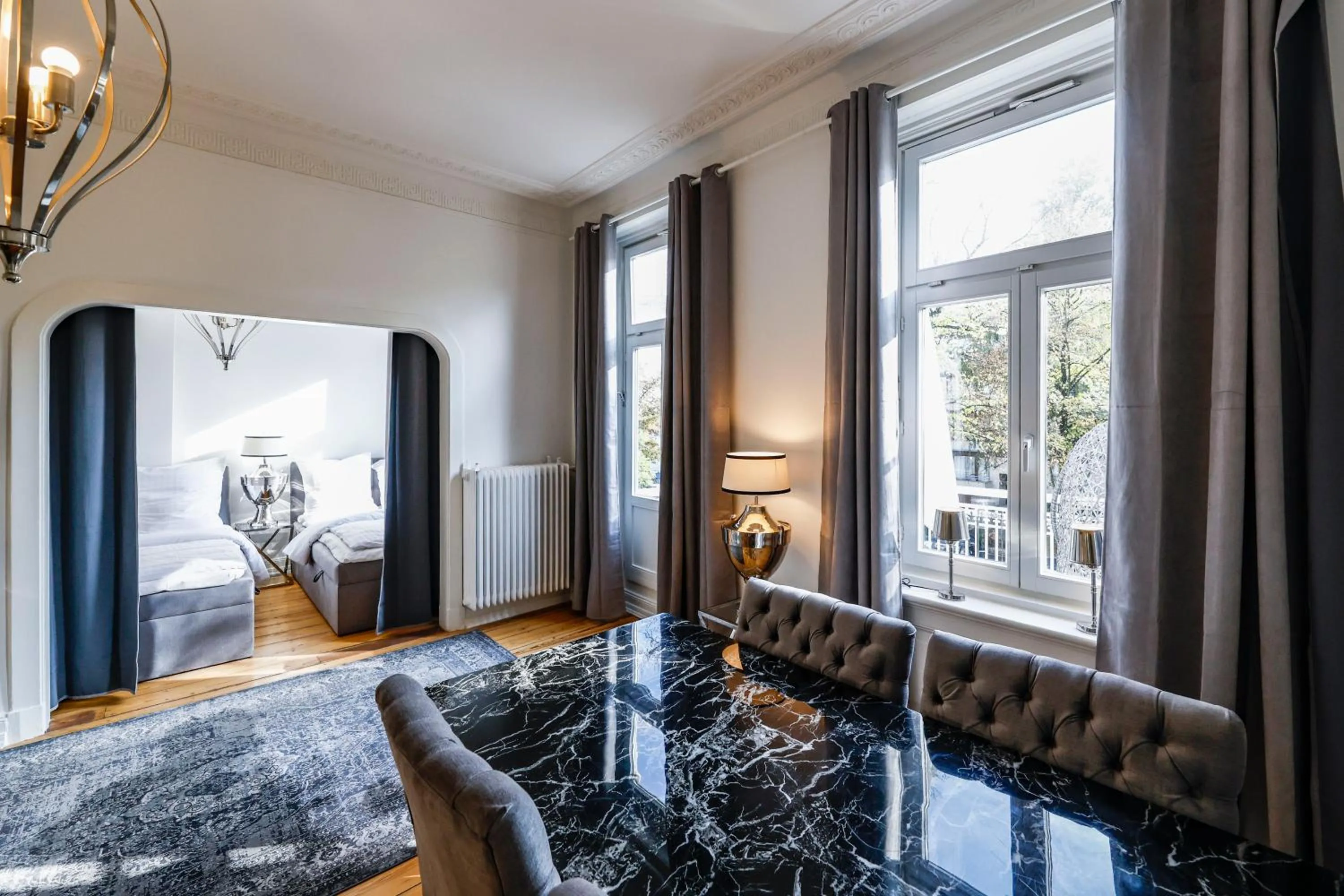 TV and multimedia in Sleephotels Alsterroom