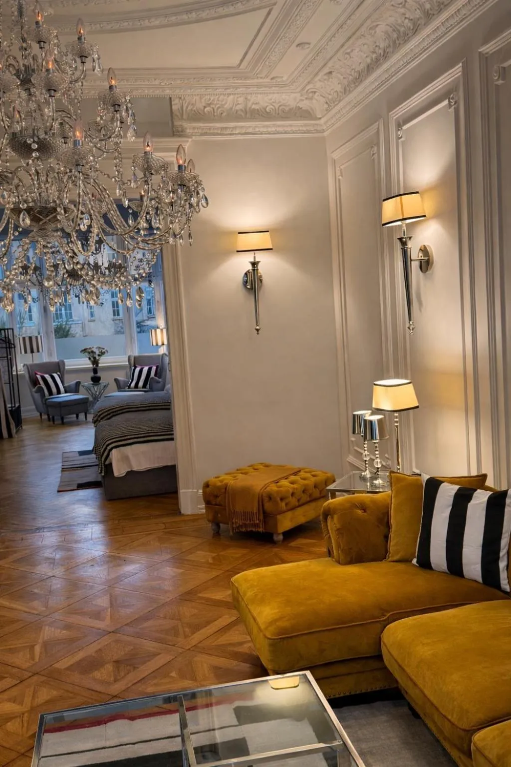 Bed in Sleephotels Alsterroom