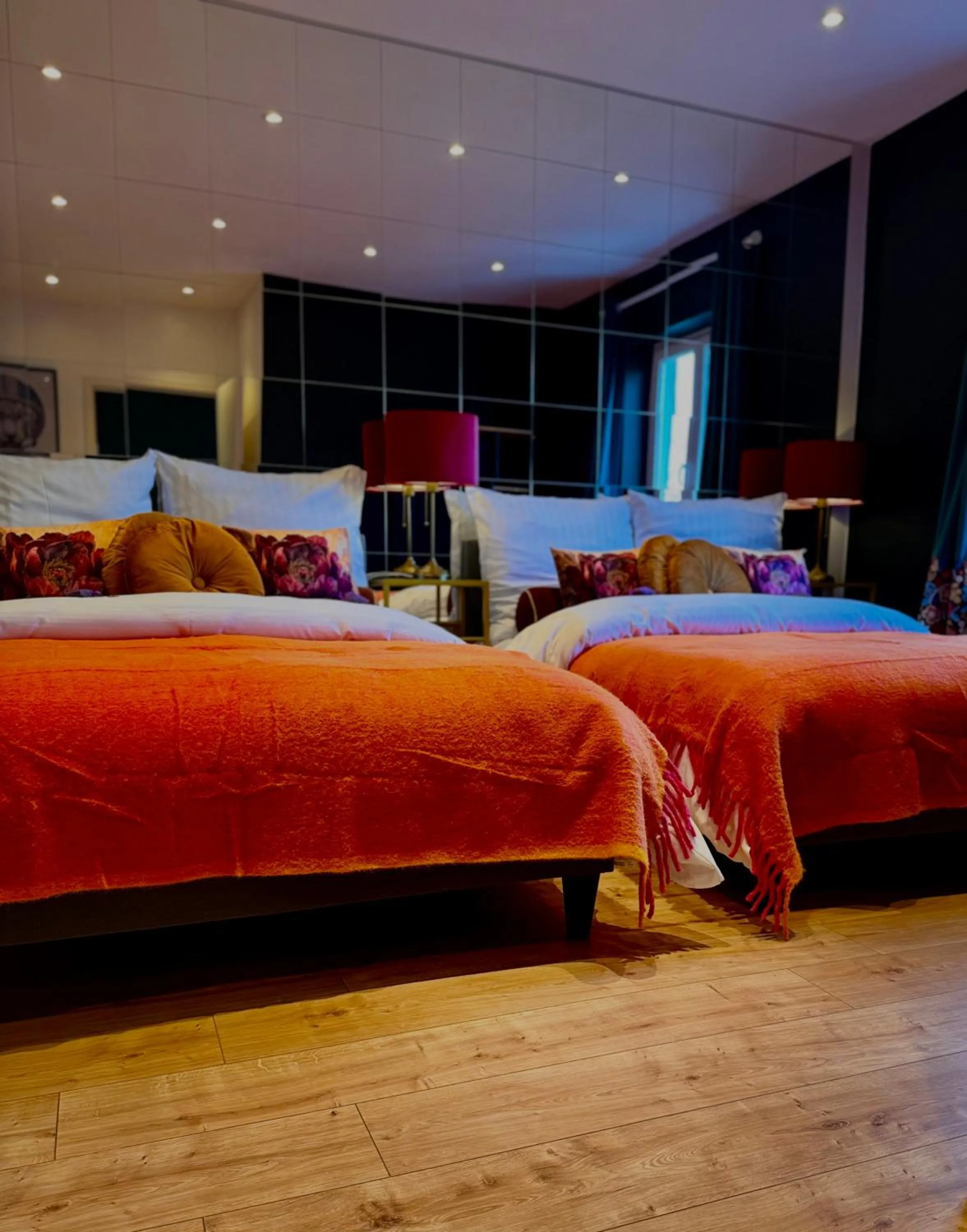 Bed in Sleephotels Alsterroom