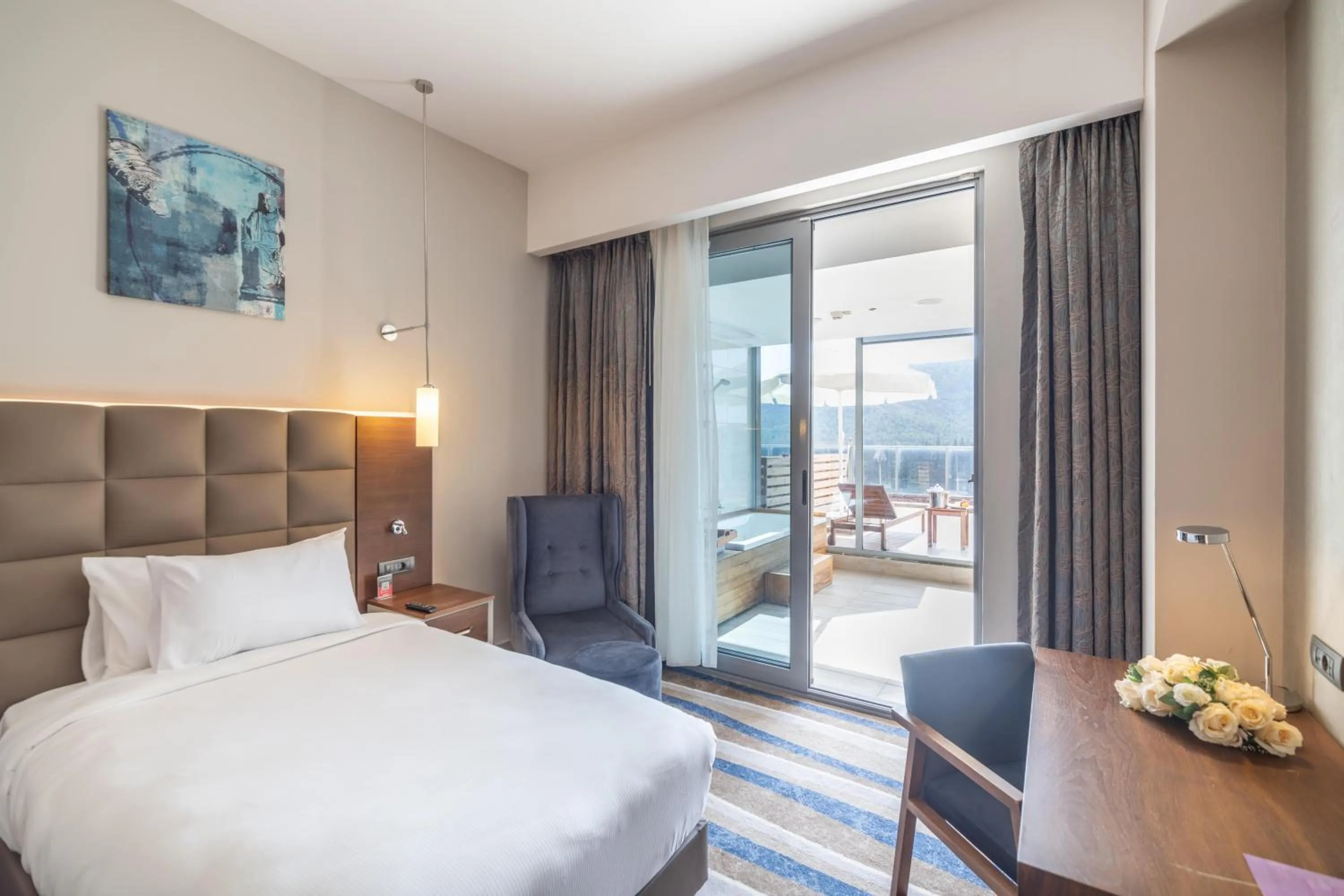 Bed in Questa Thermal & Spa Hotel