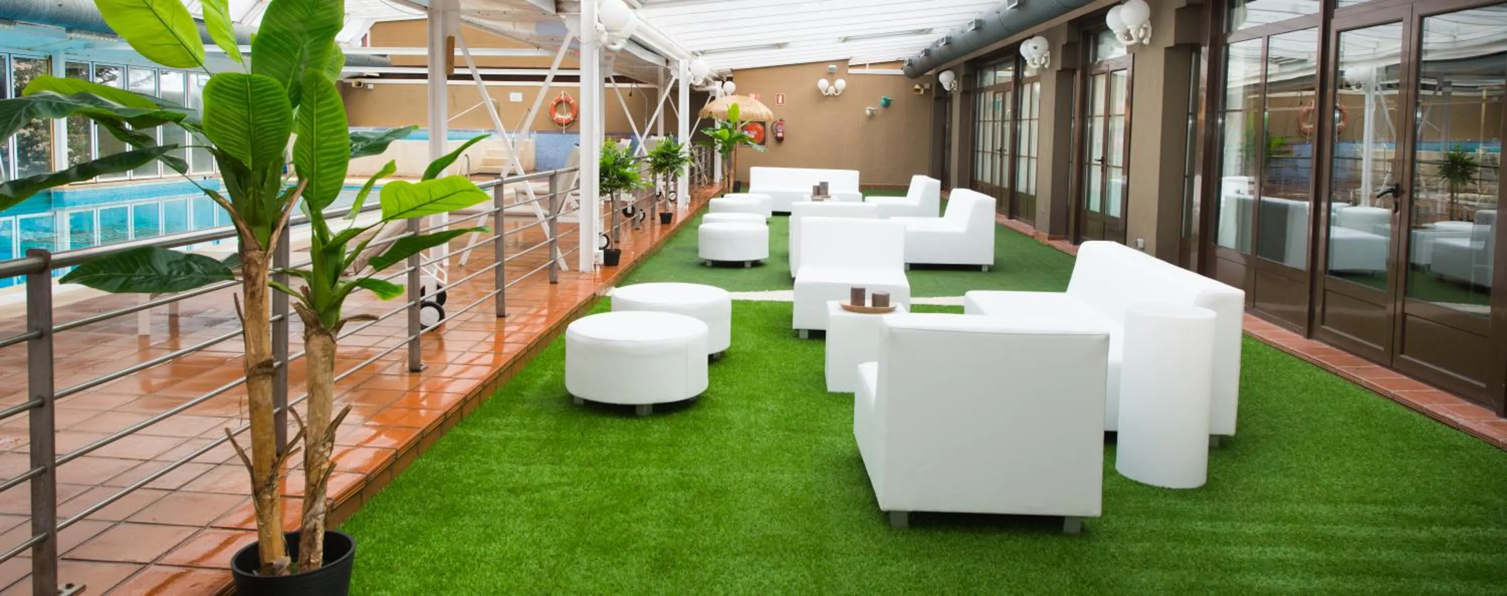 Swimming pool in Segovia Sierra de Guadarrama