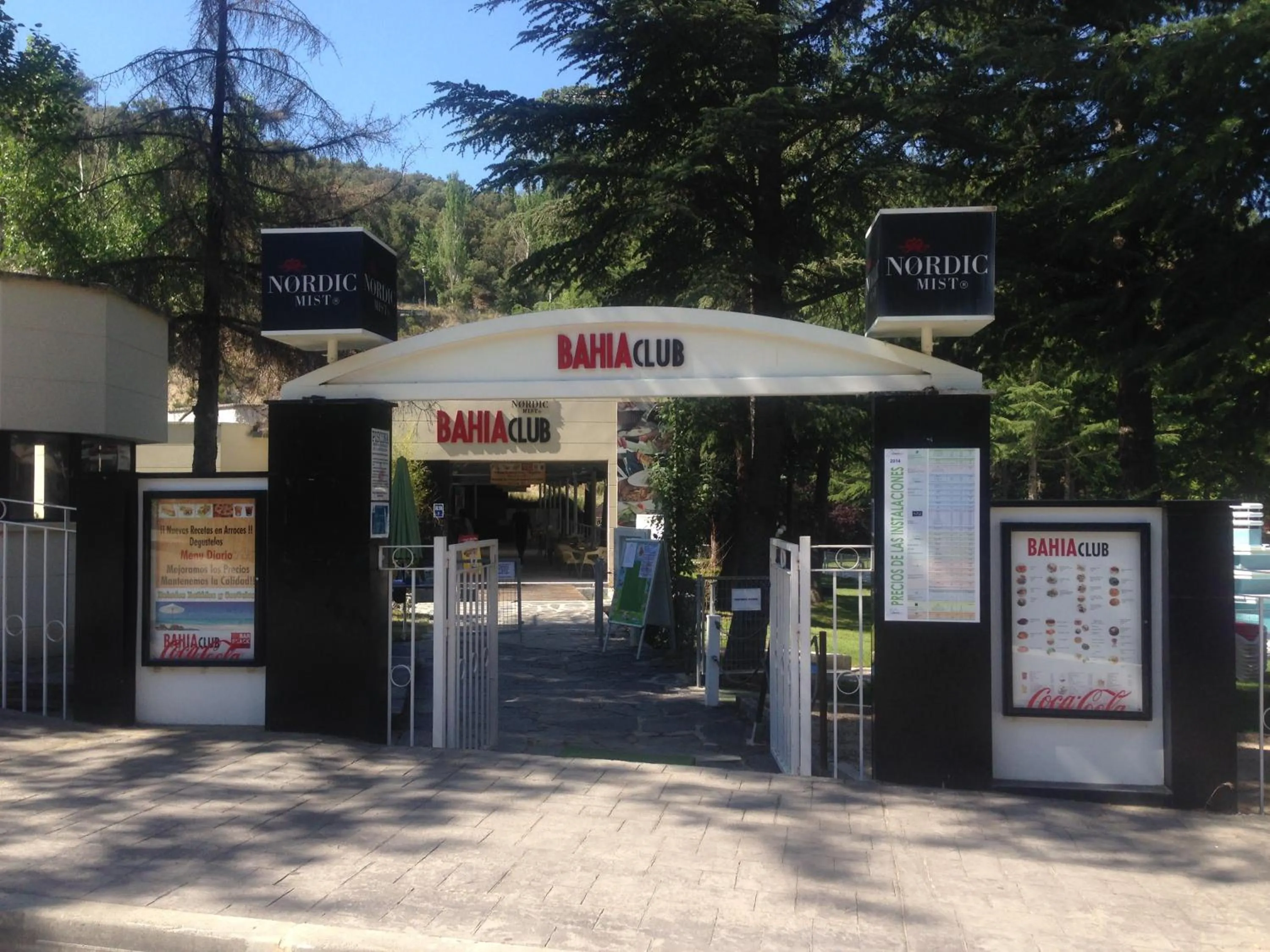 Swimming pool in Segovia Sierra de Guadarrama