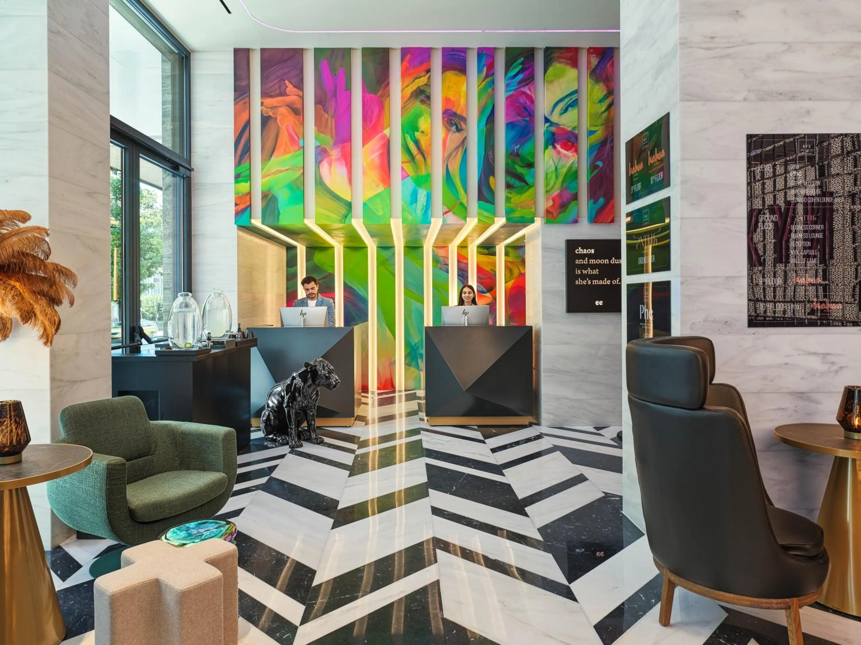 Lobby or reception in NYX Esperia Palace Hotel Athens by Leonardo Hotels