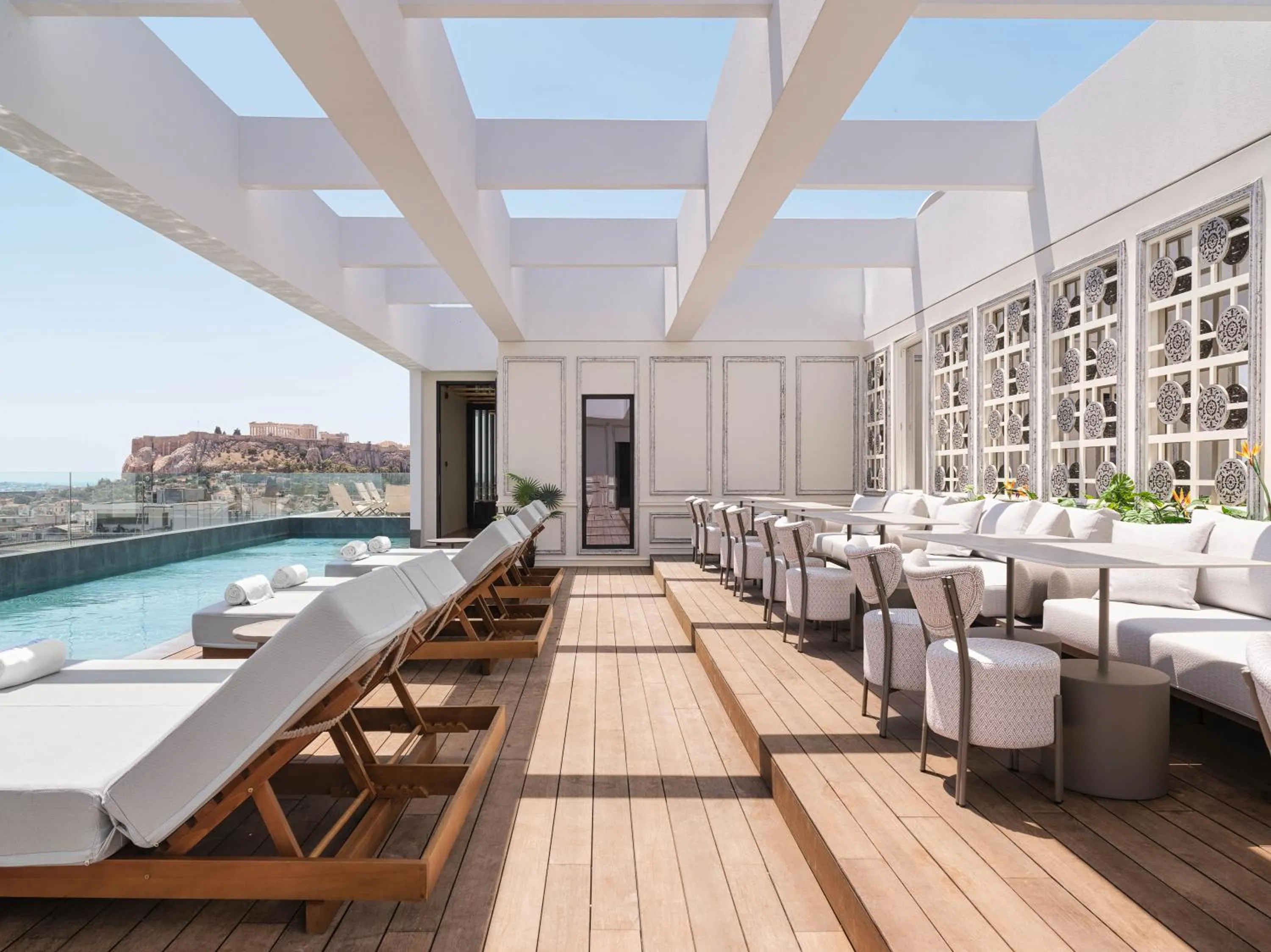 Balcony/Terrace in NYX Esperia Palace Hotel Athens by Leonardo Hotels