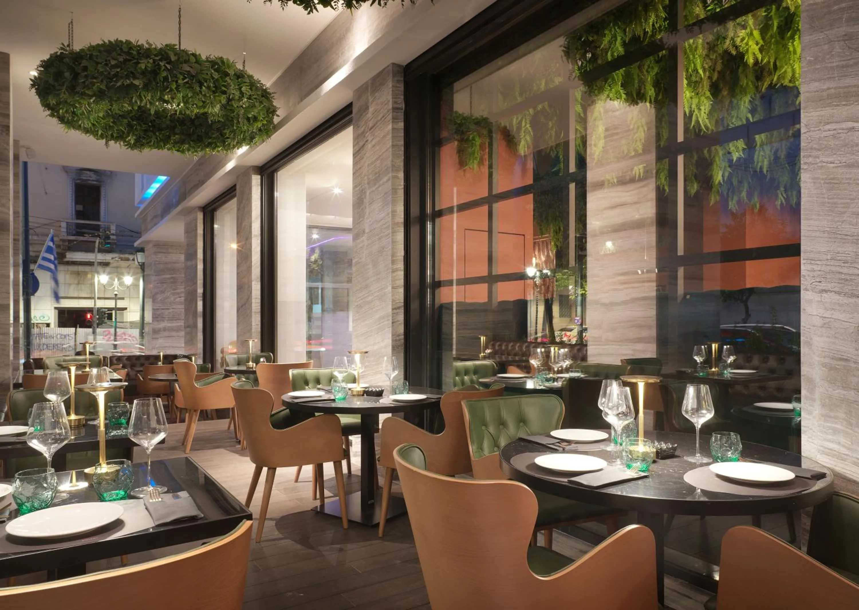 Restaurant/places to eat in NYX Esperia Palace Hotel Athens by Leonardo Hotels