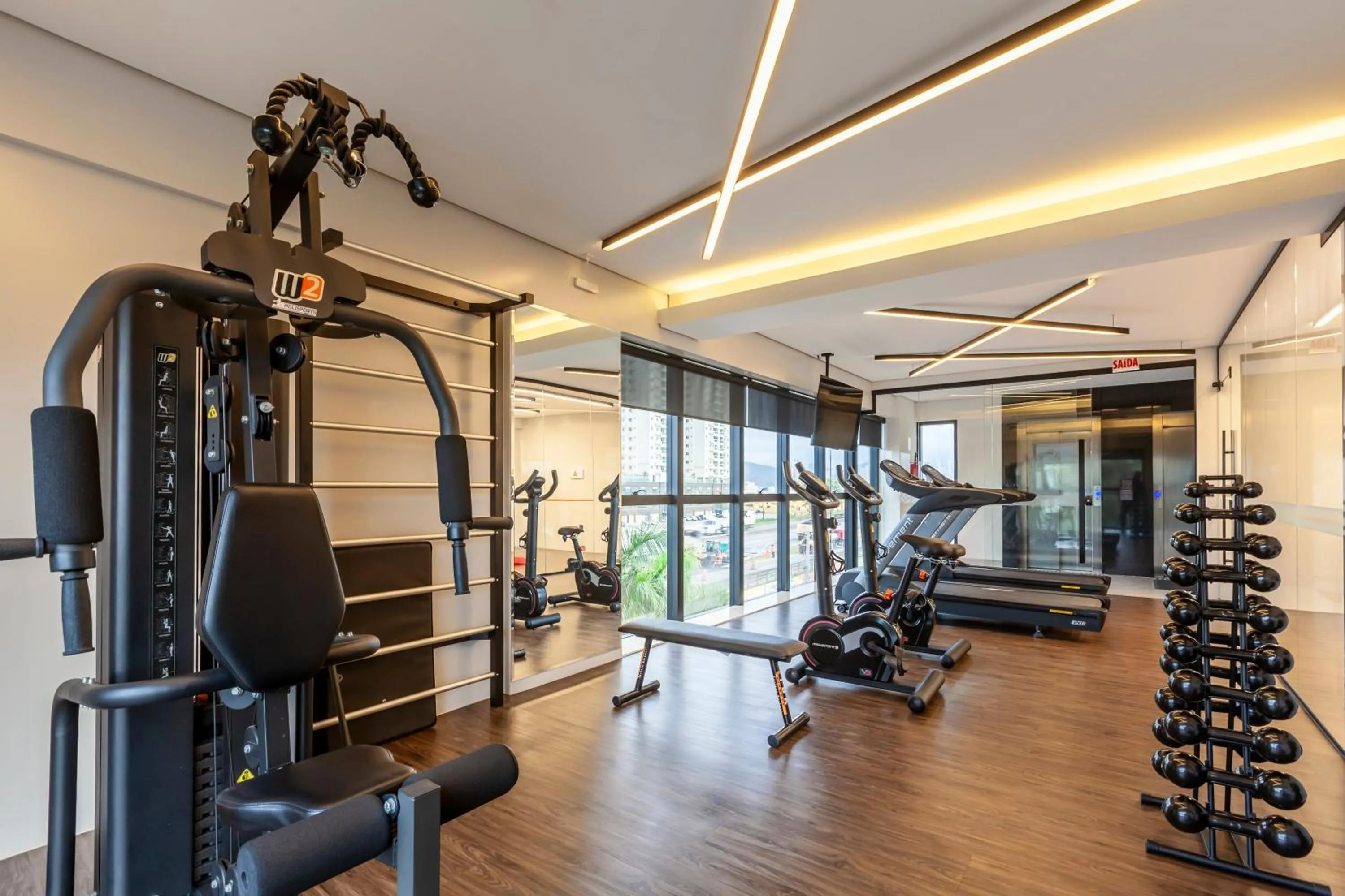 Fitness centre/facilities in Tri Hotel Premium Itapema