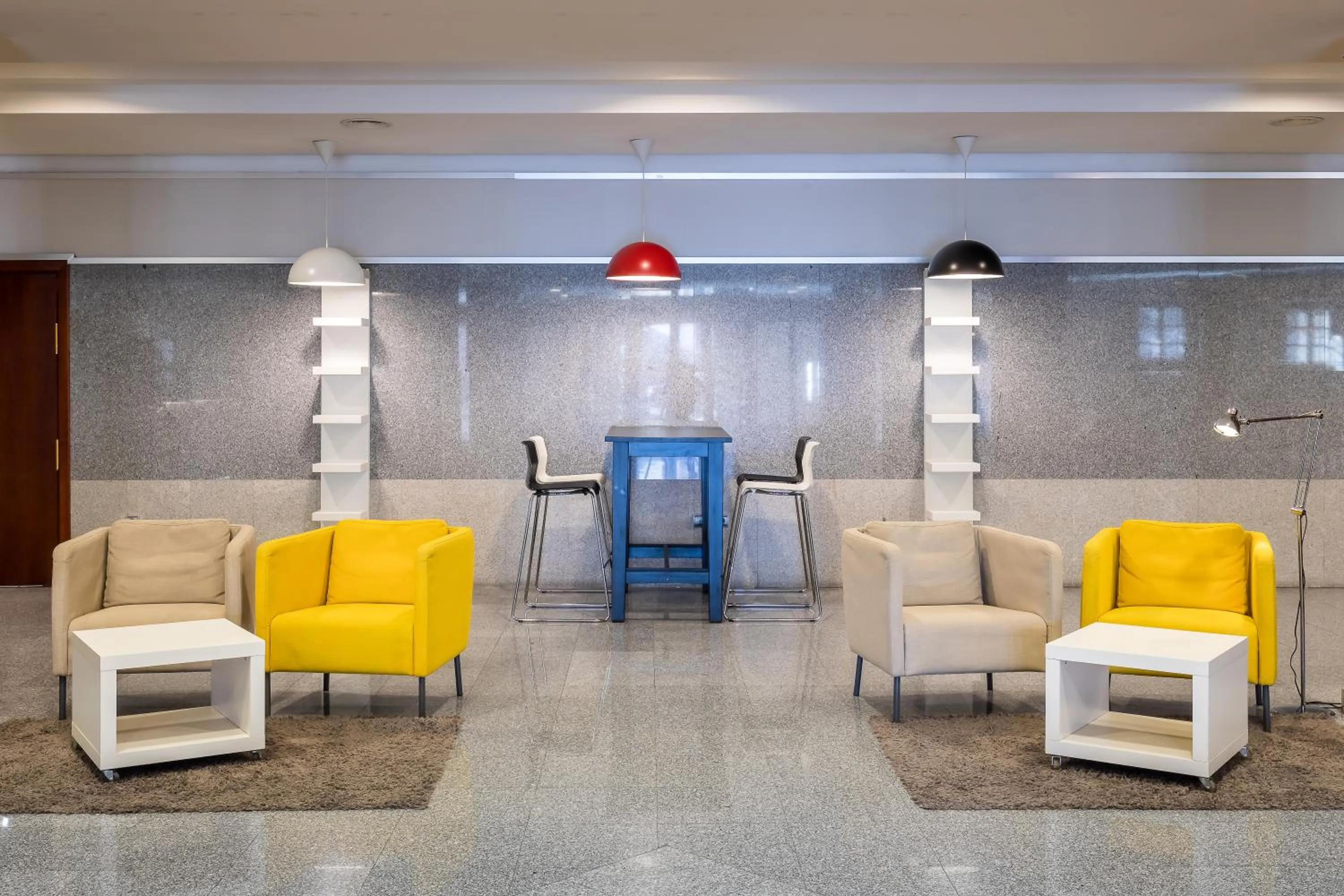 Communal lounge/ TV room in Hotel Jerez Centro