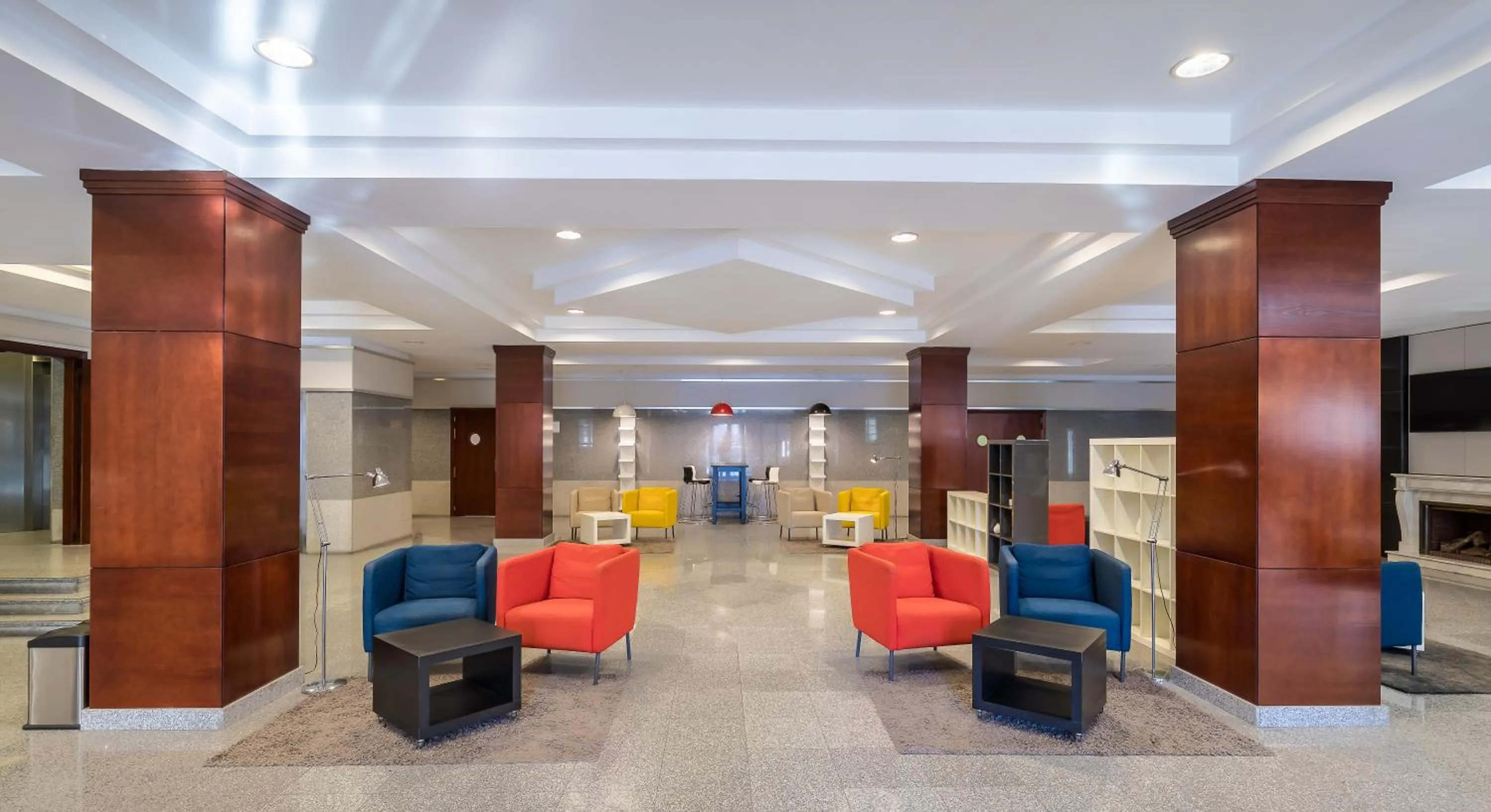 Communal lounge/ TV room in Hotel Jerez Centro