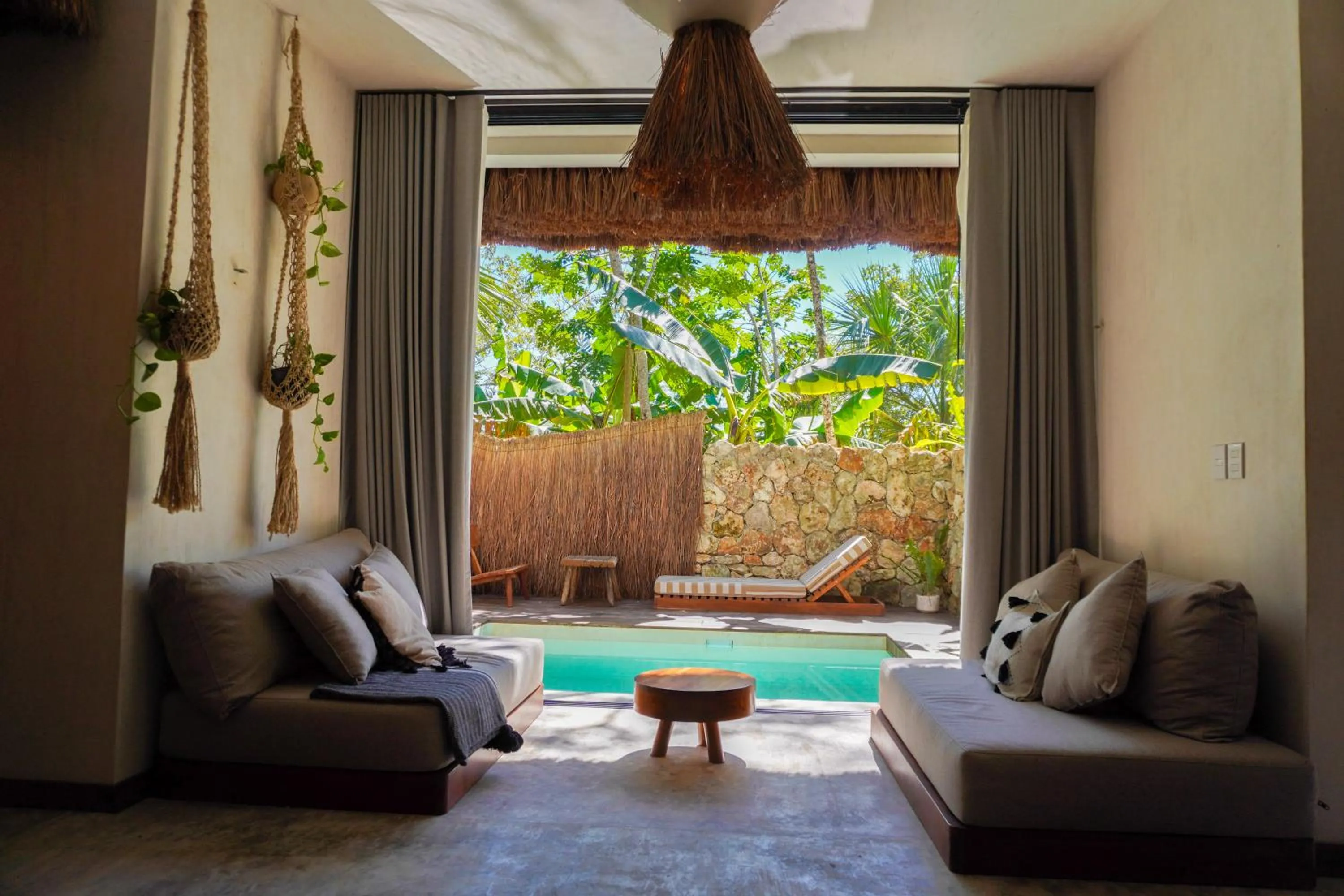 Pool view in Naya Bacalar Lagoon Front Hotel - Adults Only