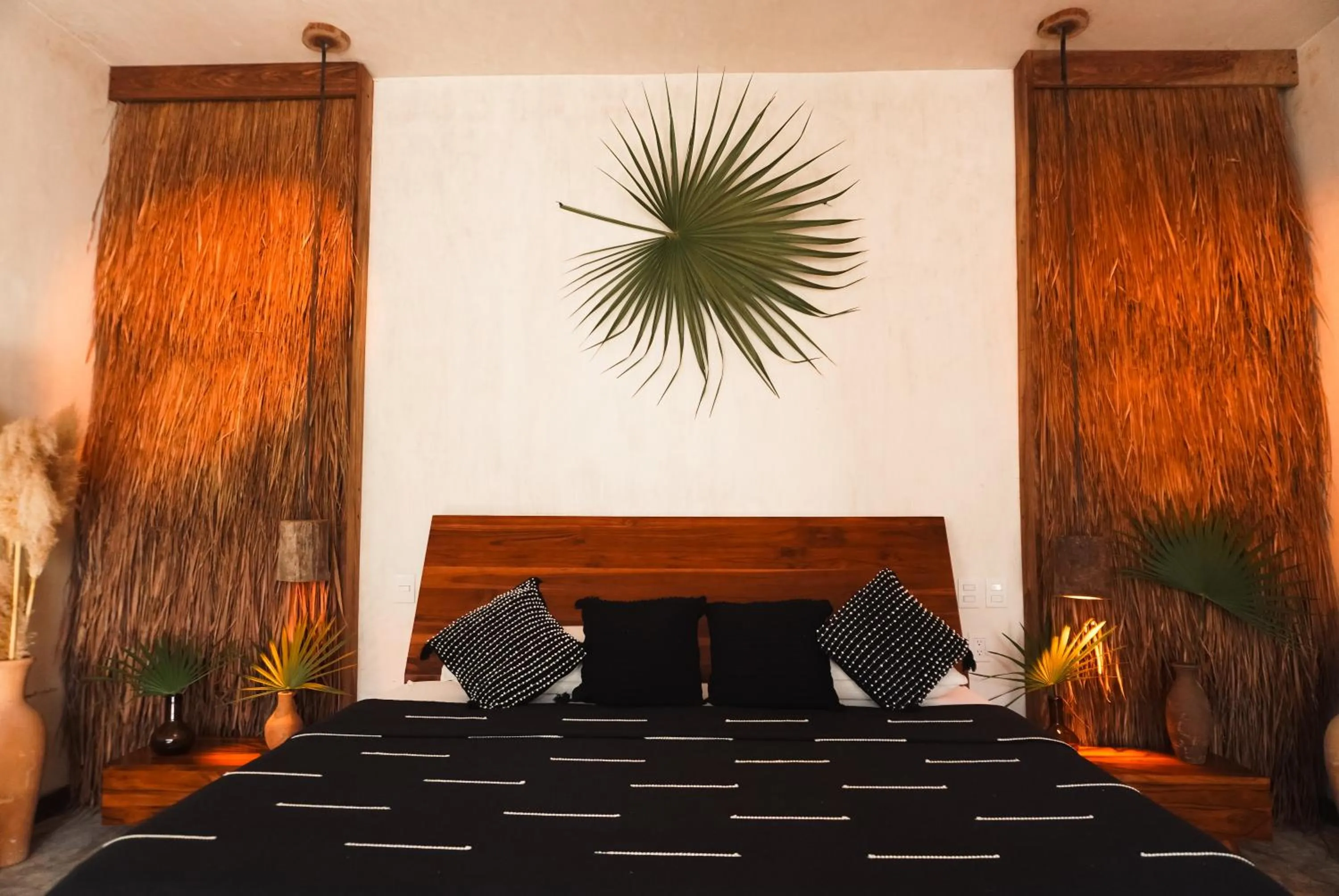 Bed in Naya Bacalar Lagoon Front Hotel - Adults Only