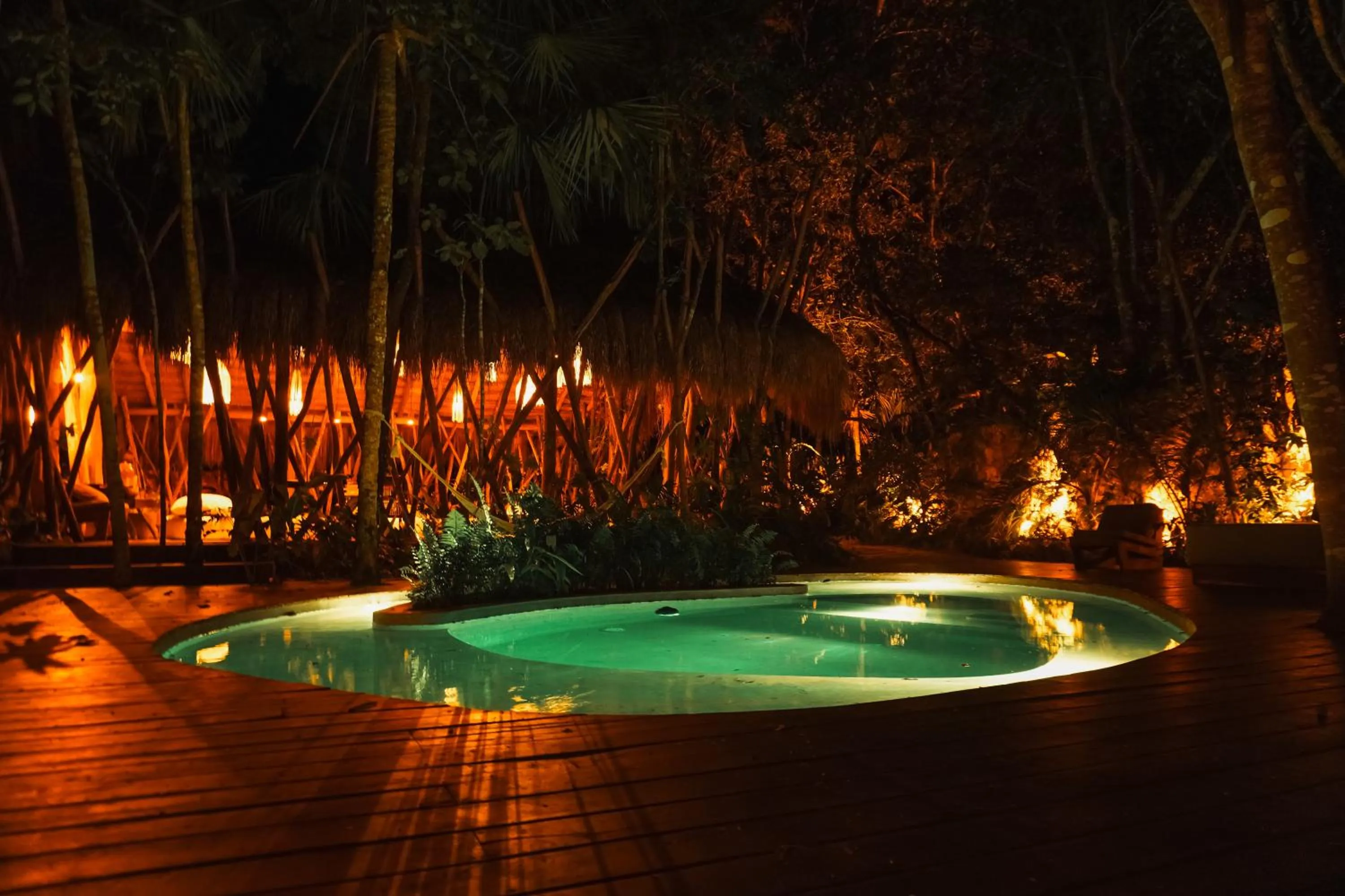 Pool view in Naya Bacalar Lagoon Front Hotel - Adults Only