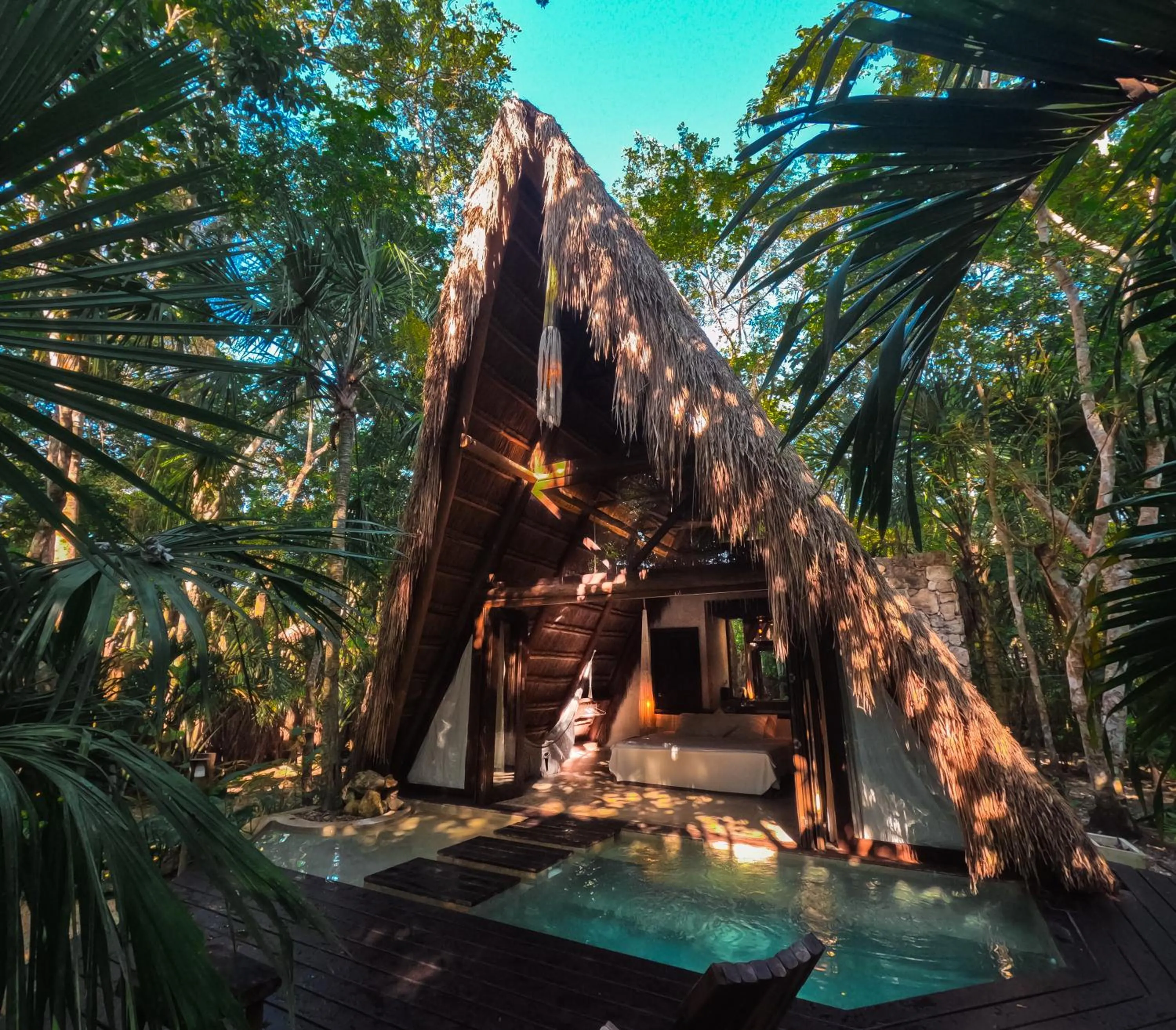 Garden view in Naya Bacalar Lagoon Front Hotel - Adults Only