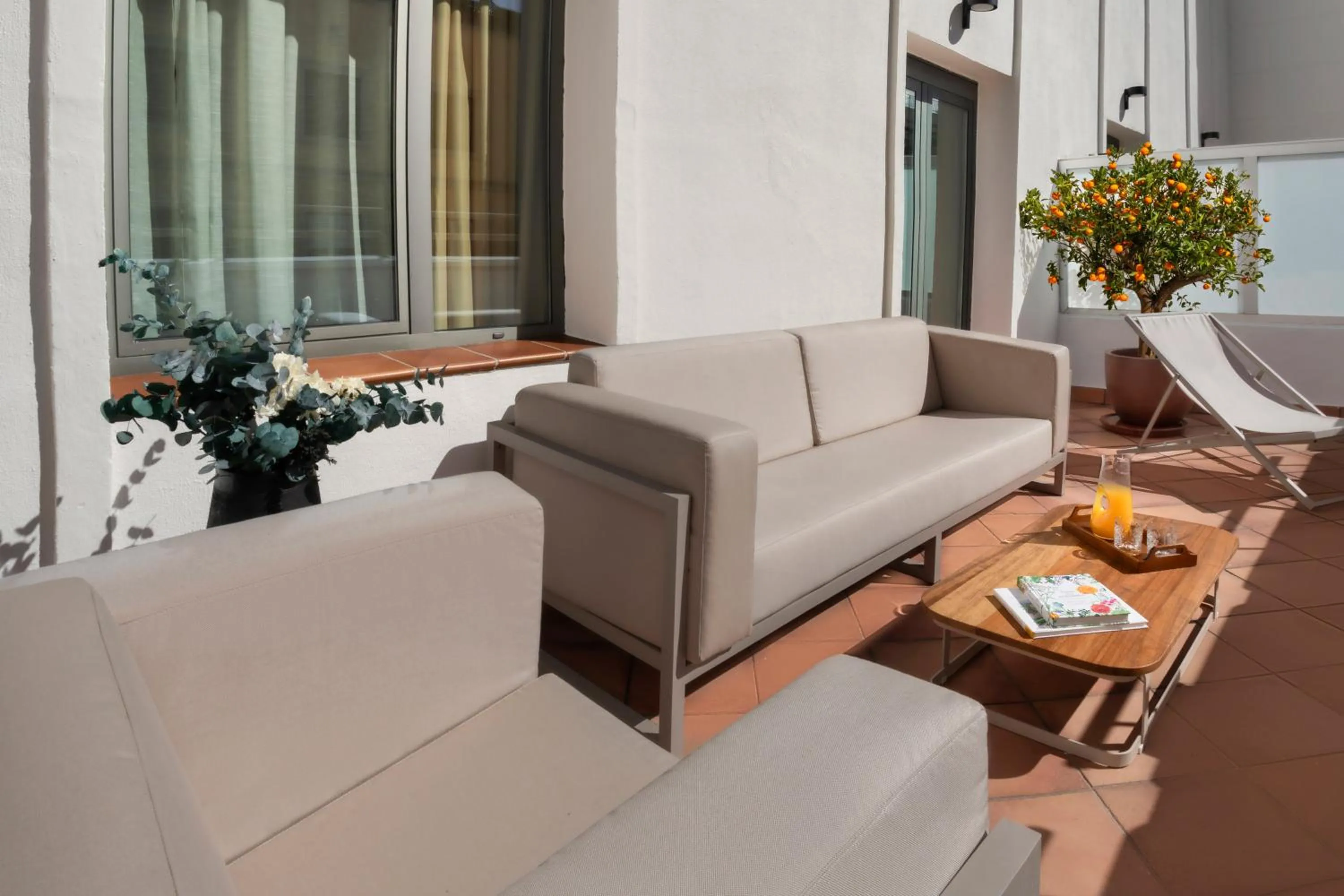 Balcony/Terrace in Meliá Granada