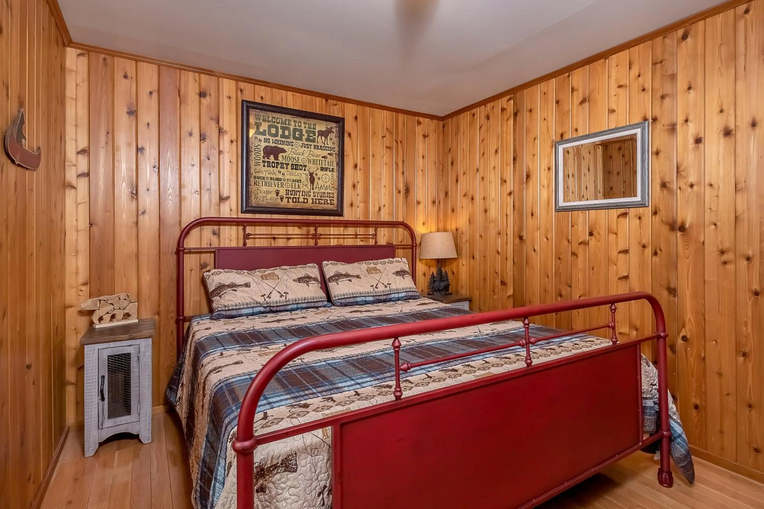 Property building, Bed in Gone Fish Inn