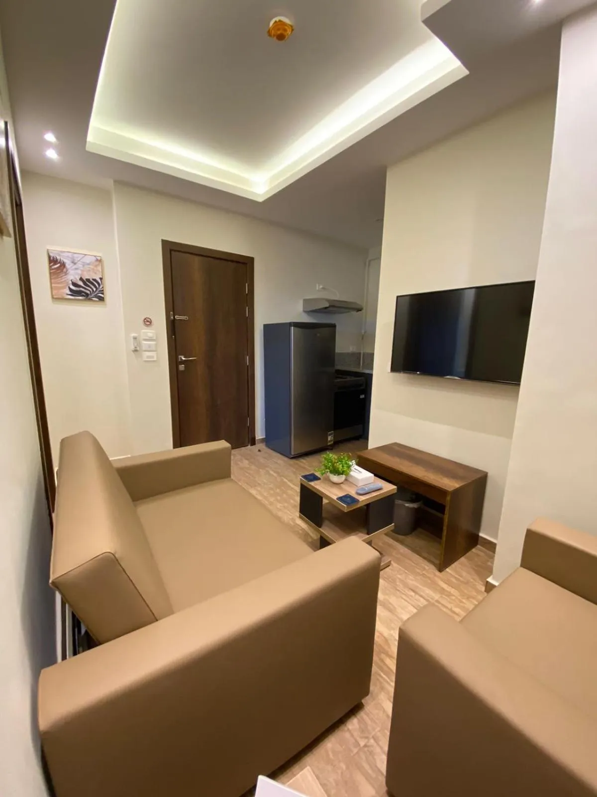 Seating area in Royal Inn Residence New Cairo