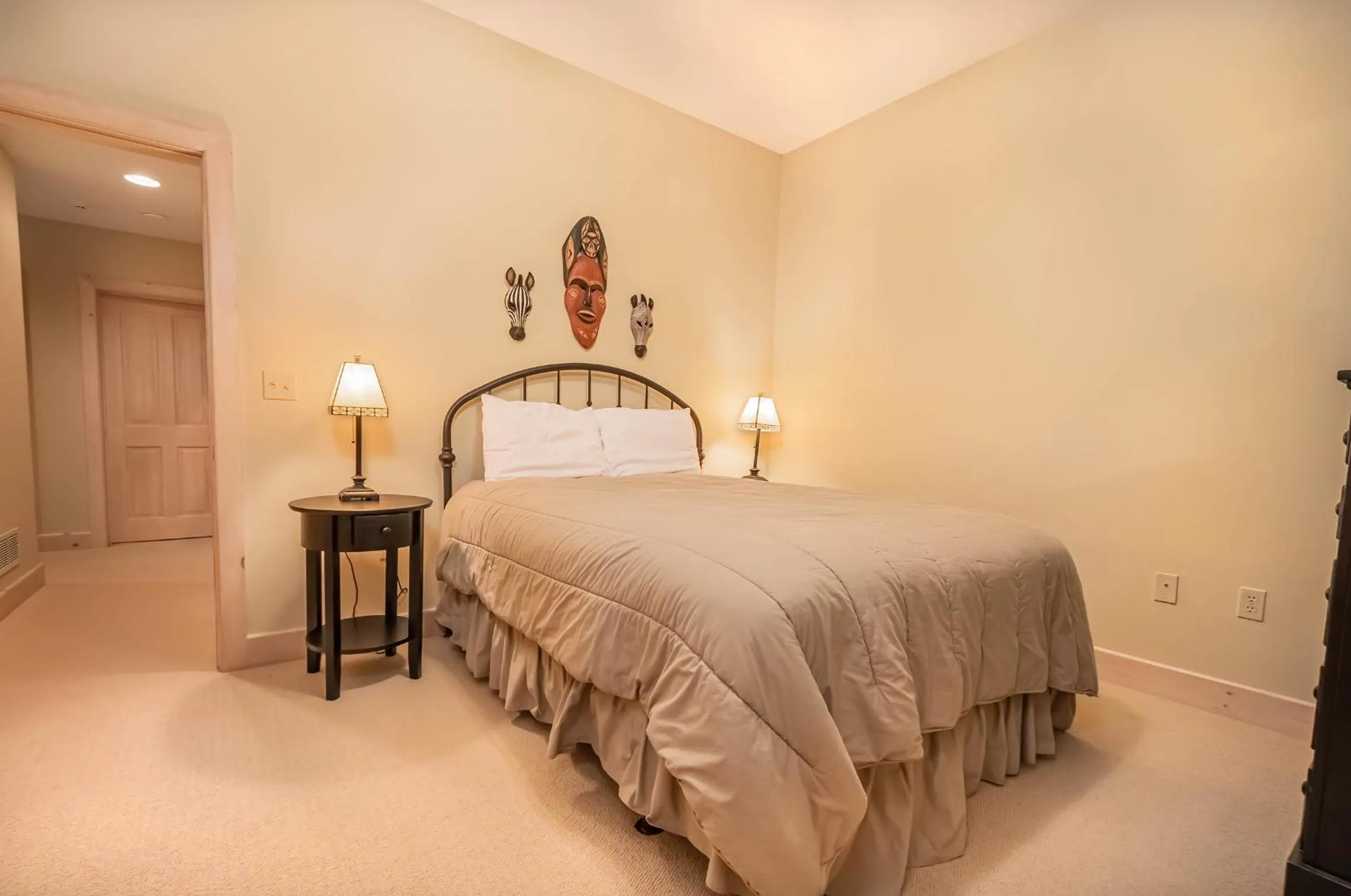 Property building, Bed in Play-A-Way Chalet