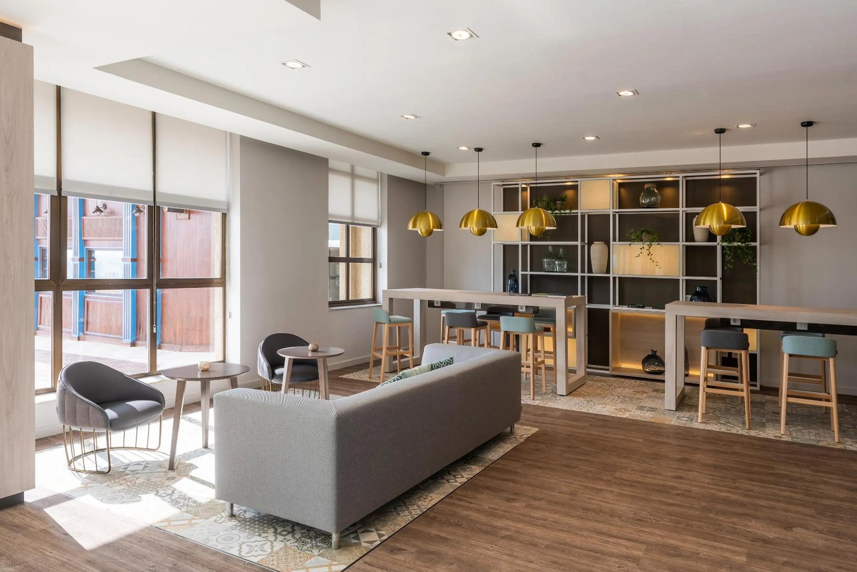 Lobby or reception in Hotel Cádiz Paseo del Mar, Affiliated by Meliá