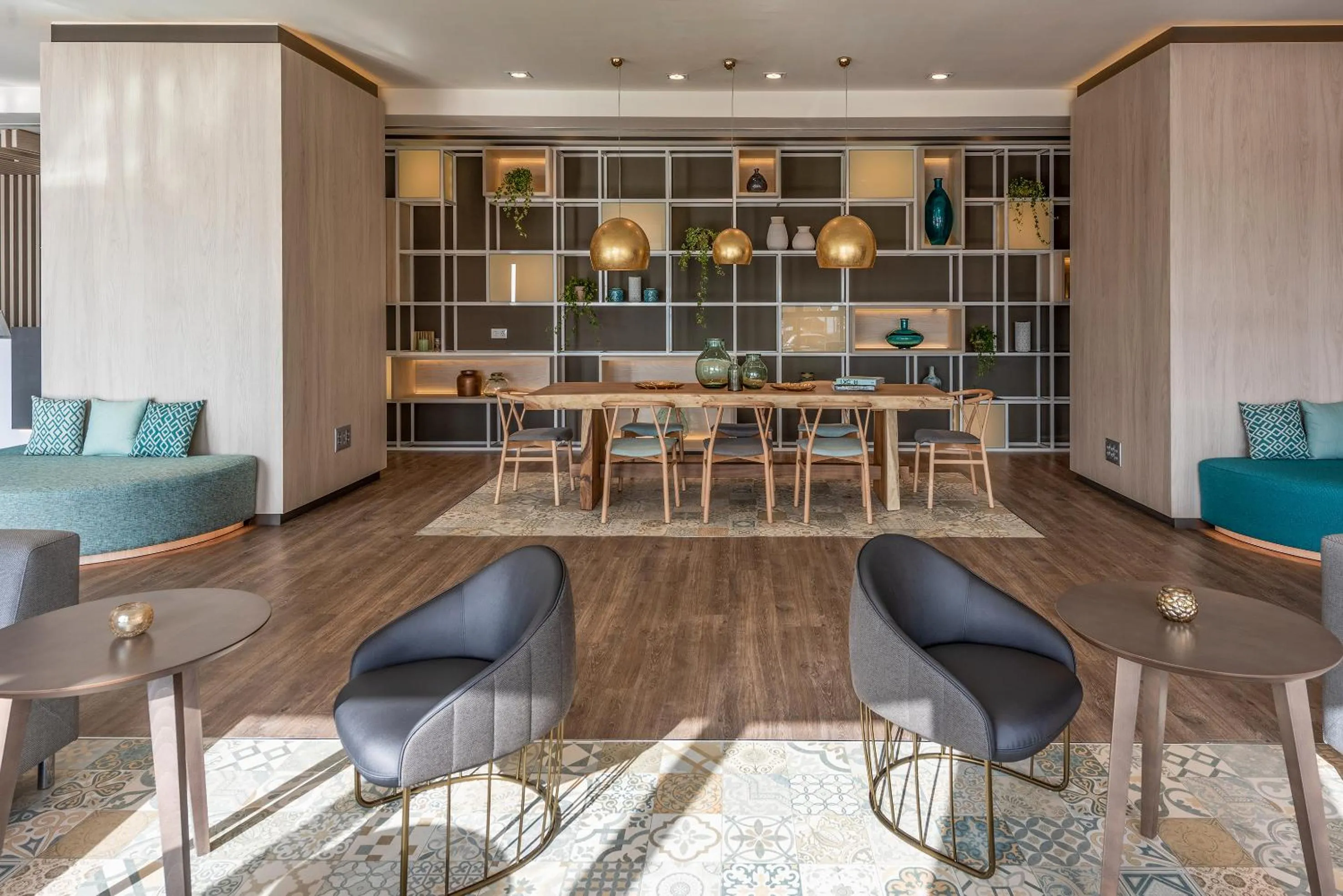 Lobby or reception in Hotel Cádiz Paseo del Mar, Affiliated by Meliá