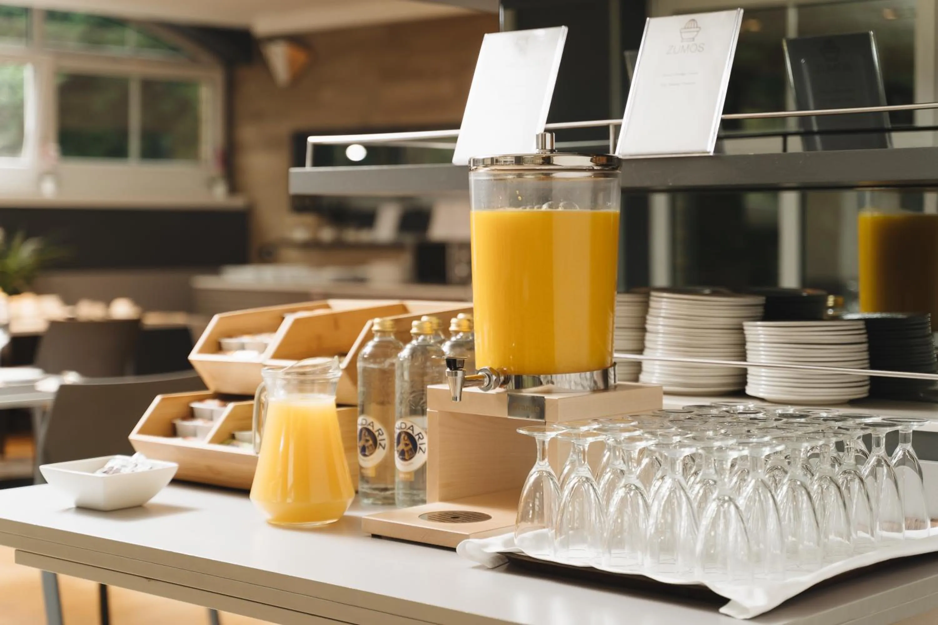 Breakfast in Hotel Urdanibia Park